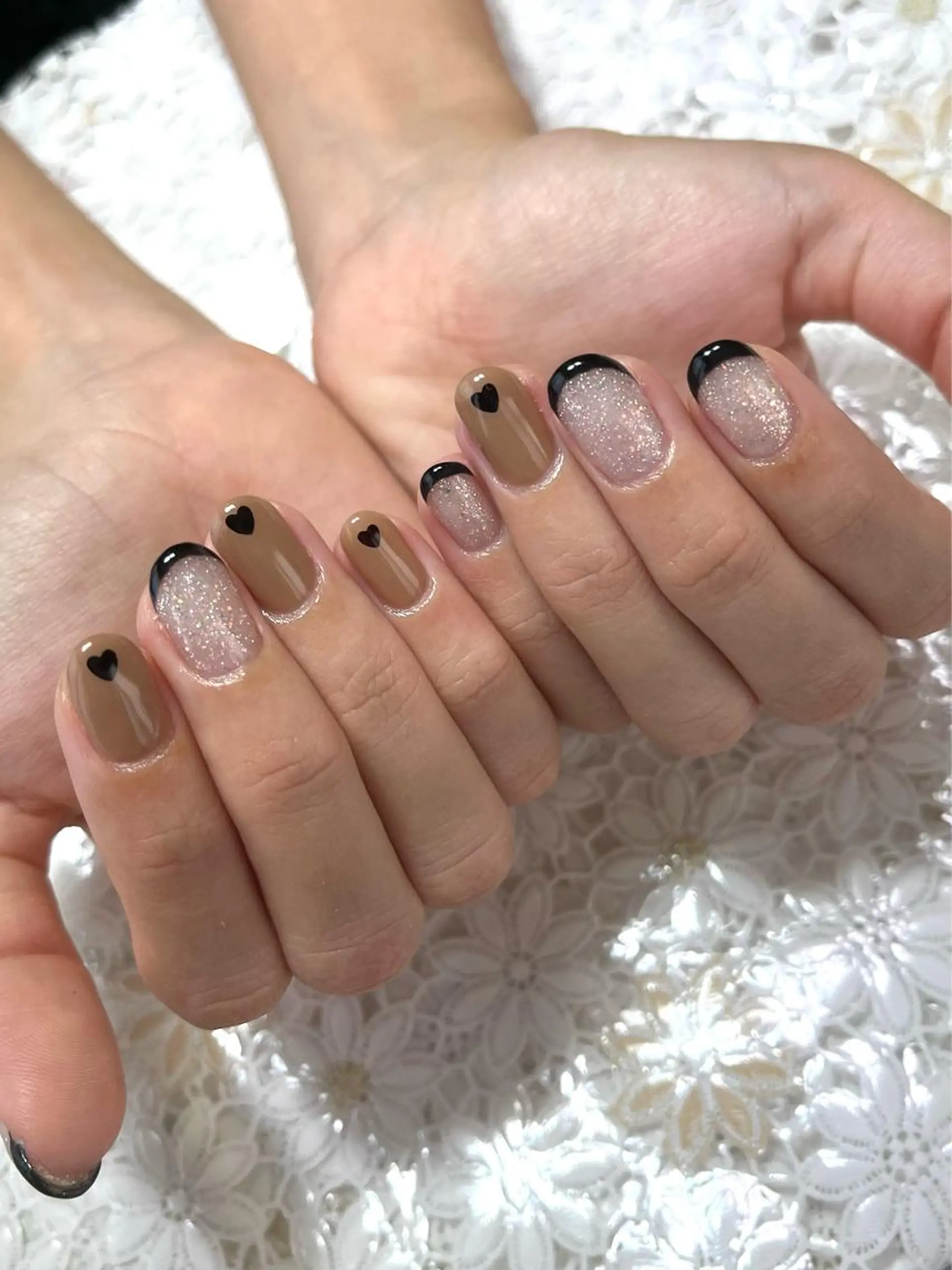 ネイル ジェルネイル 韓国ネイル パラジェル ハンドネイル nails' it...のネイルデザイン