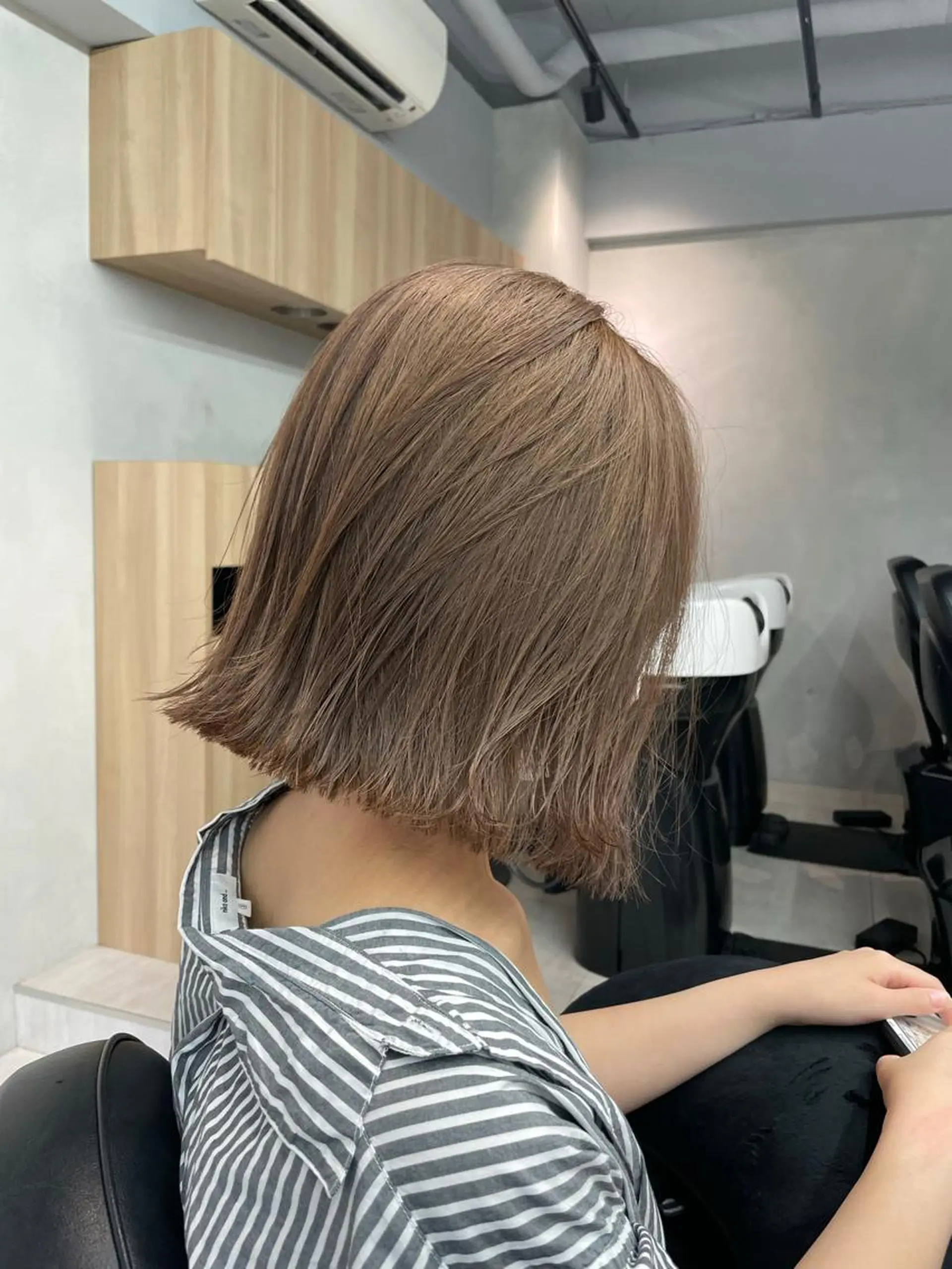 ミディアム 北千住でカラーNo1 高橋優輔のヘアスタイル