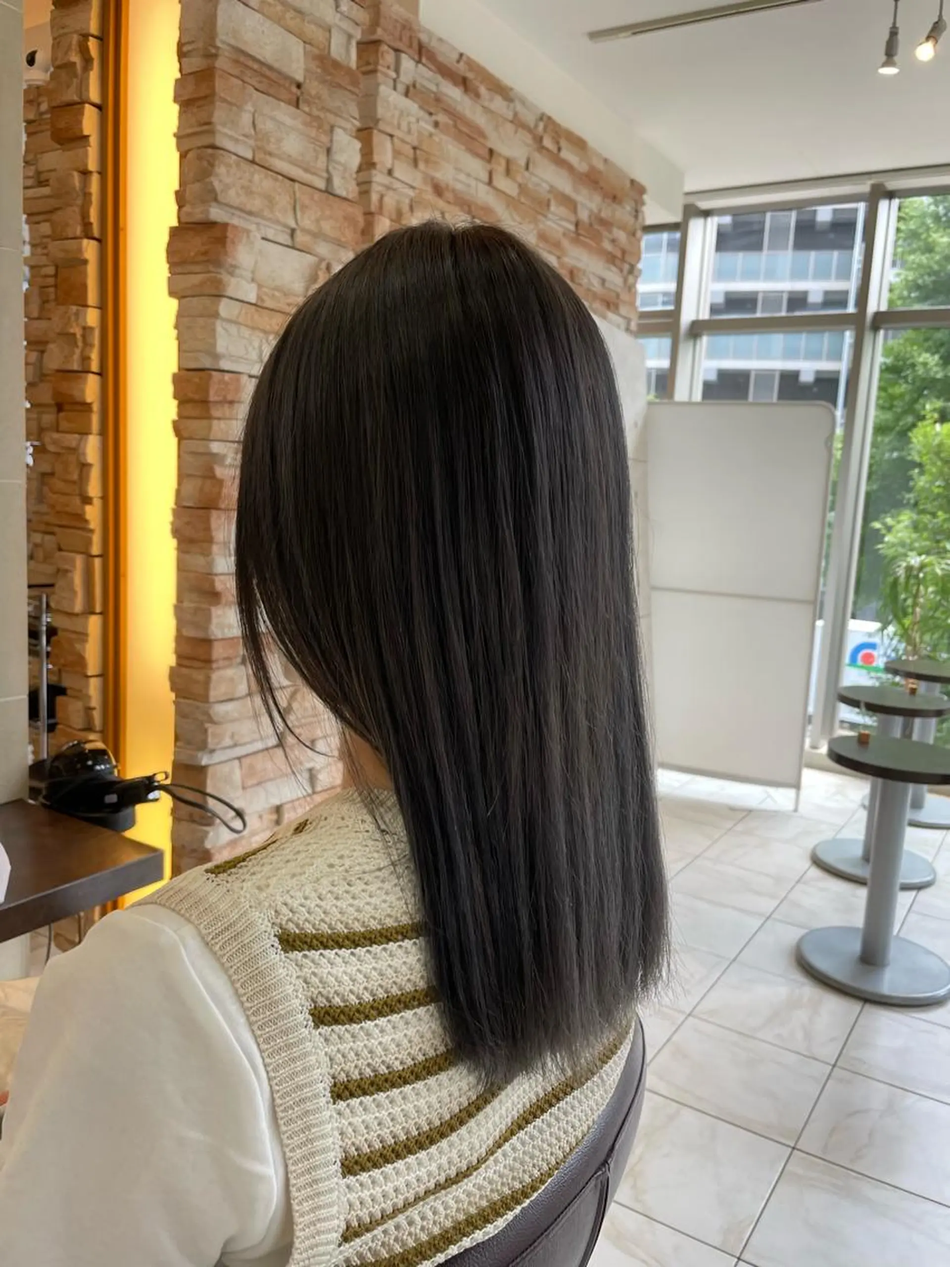 ロング カラー 千葉 香奈のヘアスタイル