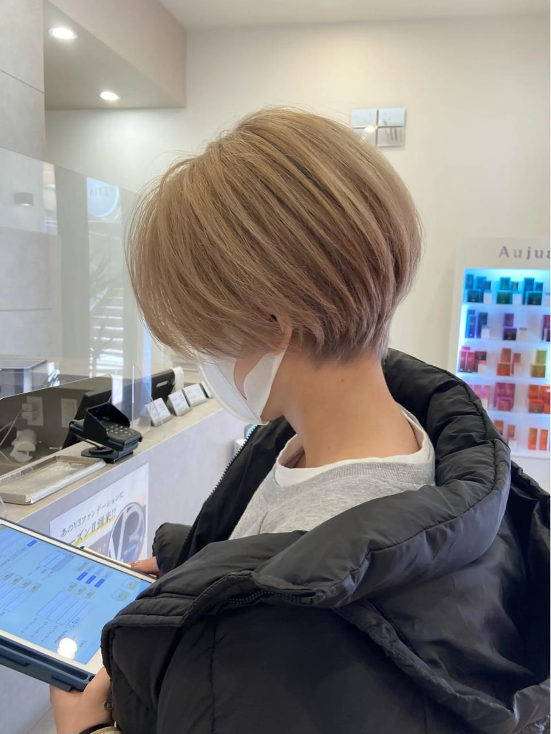 ショート カット ヘアカラー LATE  tokyo所属・廣庭 勇人のヘアスタイル