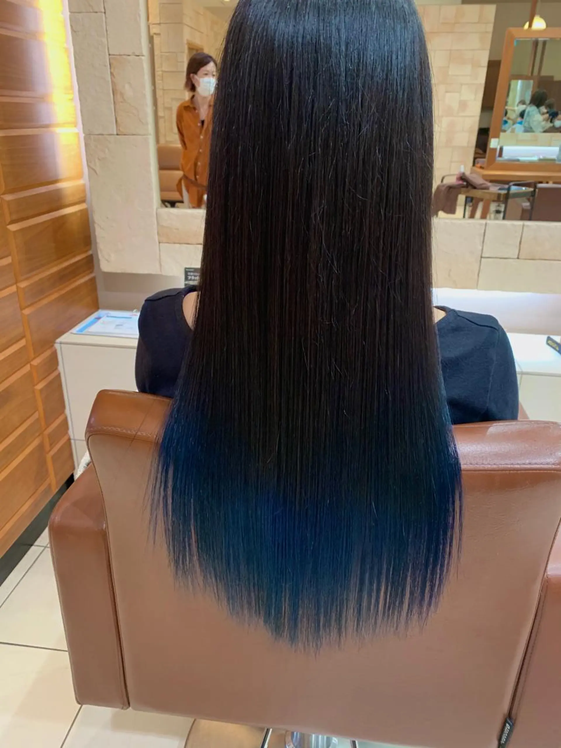 ロング カラー ブリーチ 髪質改善 川崎レイヤーカット /江口真正のヘアスタイル