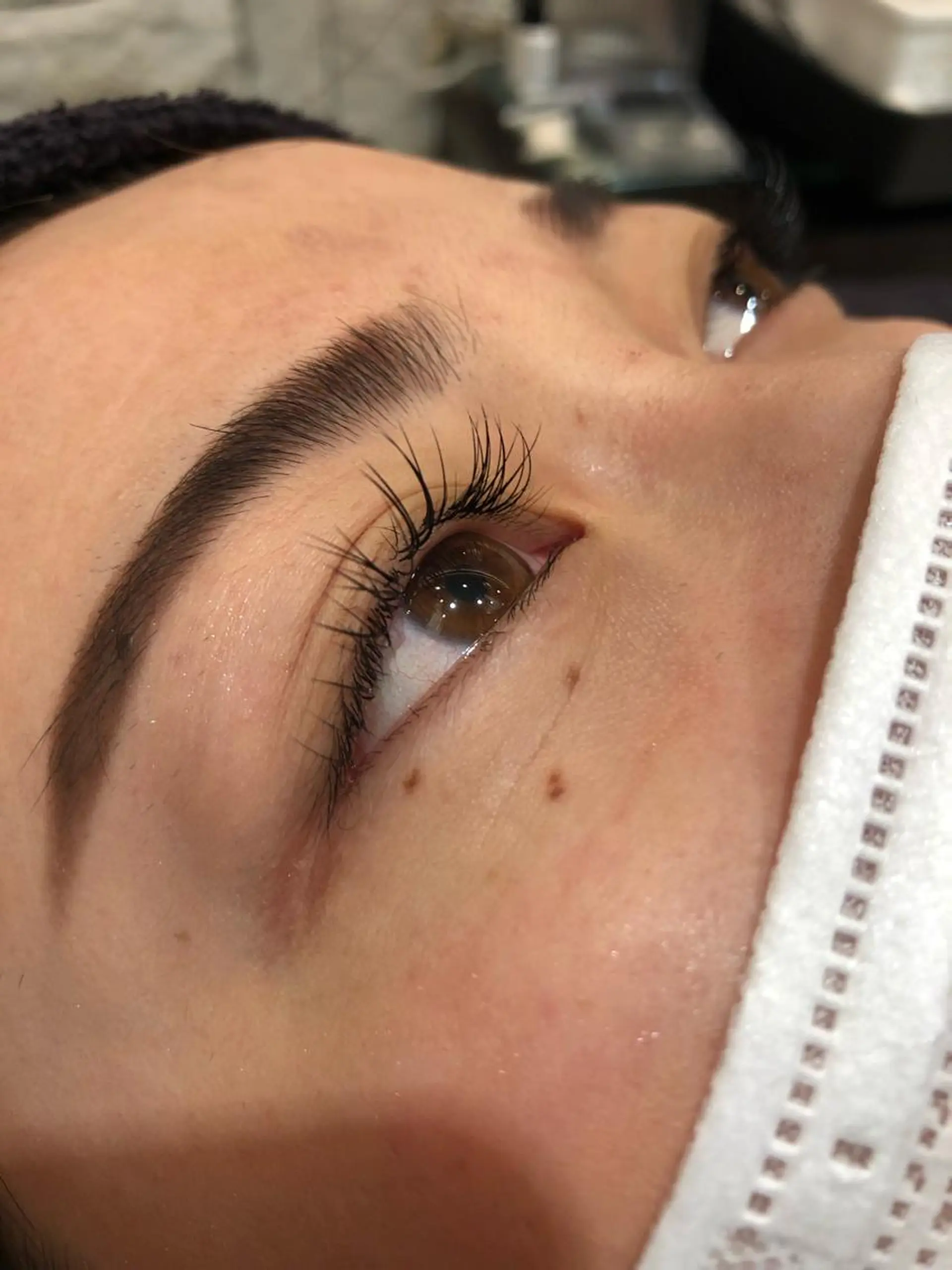 マツエク・マツパ マツエク 似合わせまつパ× 透け感カラー/ゆりのマツエク・マツパデザイン