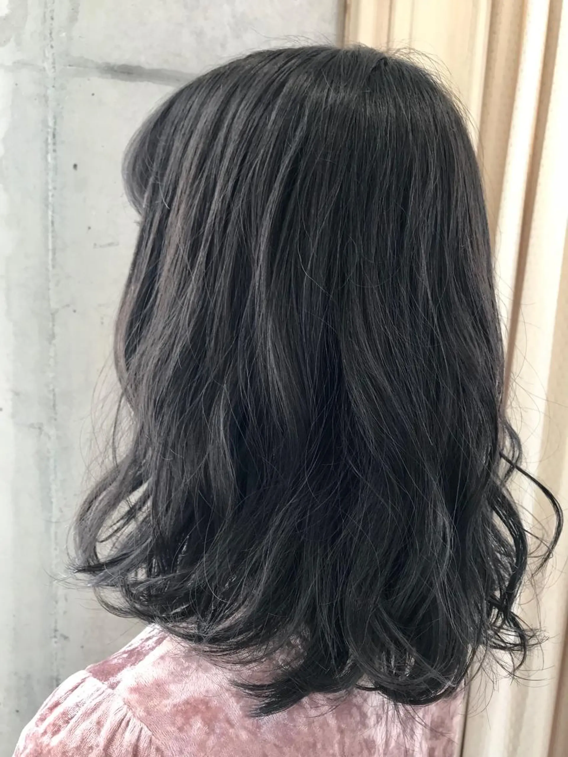 ミディアム カラー 韓国ヘア🇰🇷/ レイヤーカット✂︎のヘアスタイル