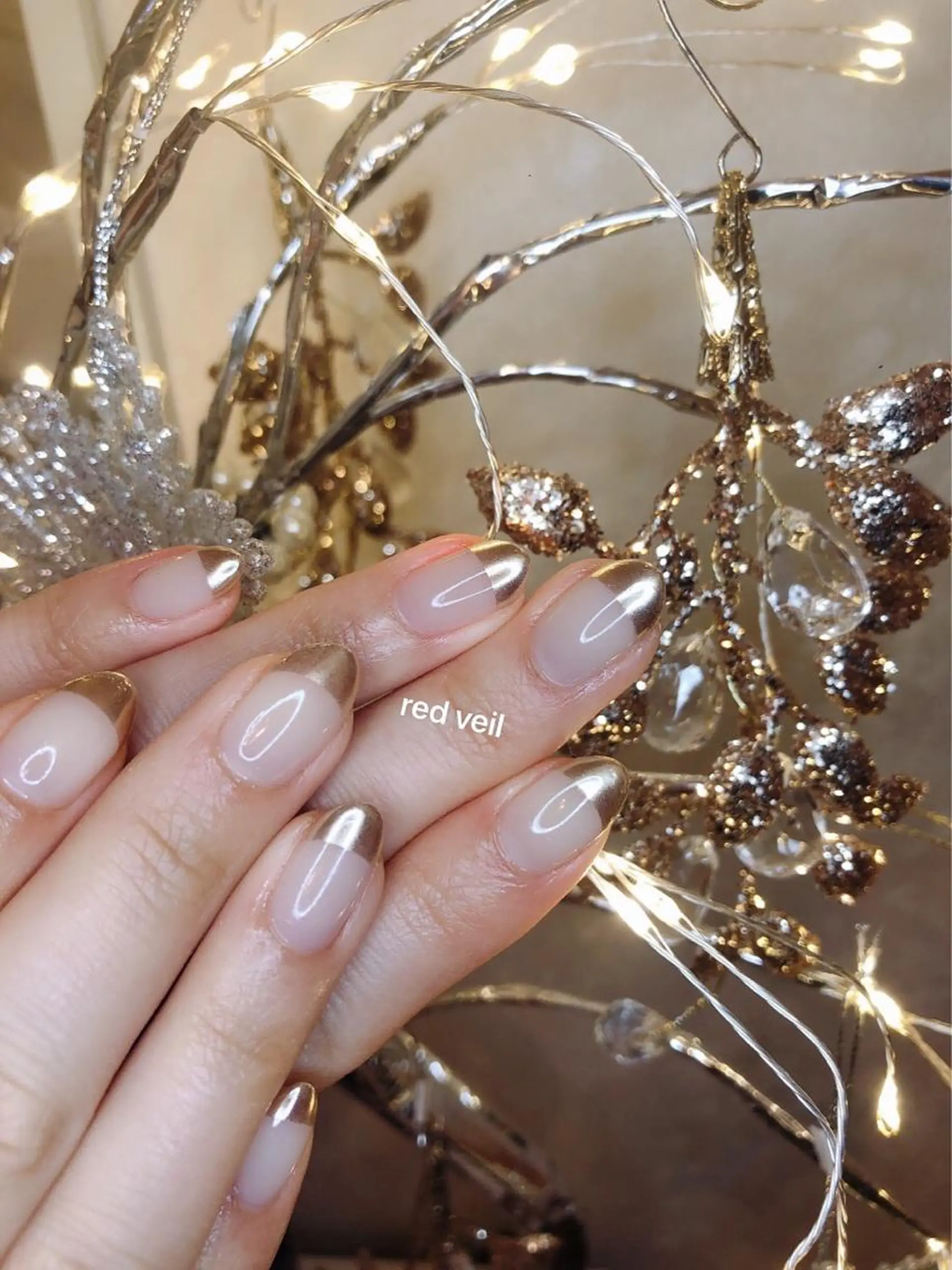 セミロング ネイル 長さ出し専門 nynaのネイルデザイン