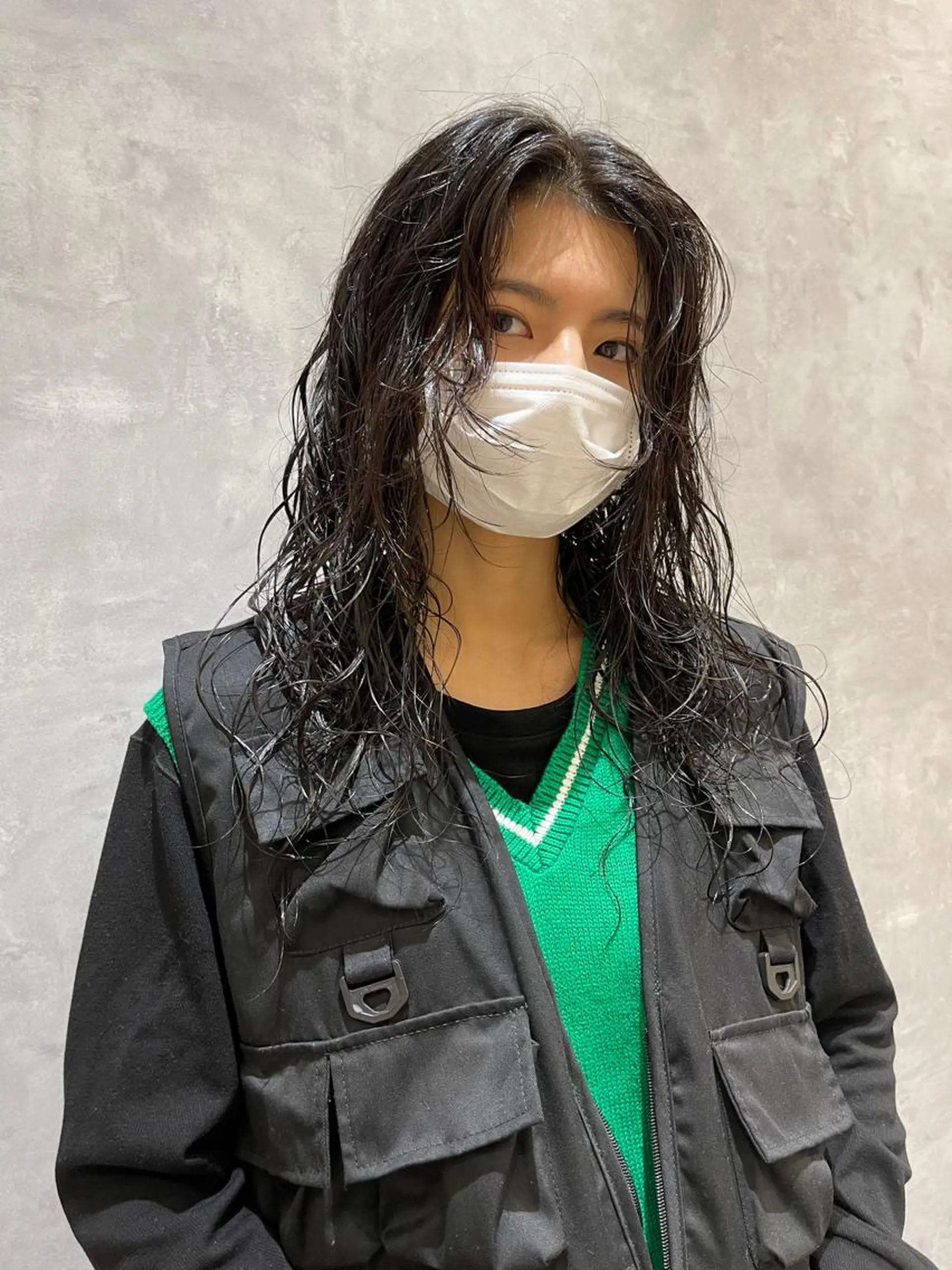 ロング カラー ブリーチ ブリーチなしカラー ヘアスタイルは 『キーちゃん』に！のヘアスタイル