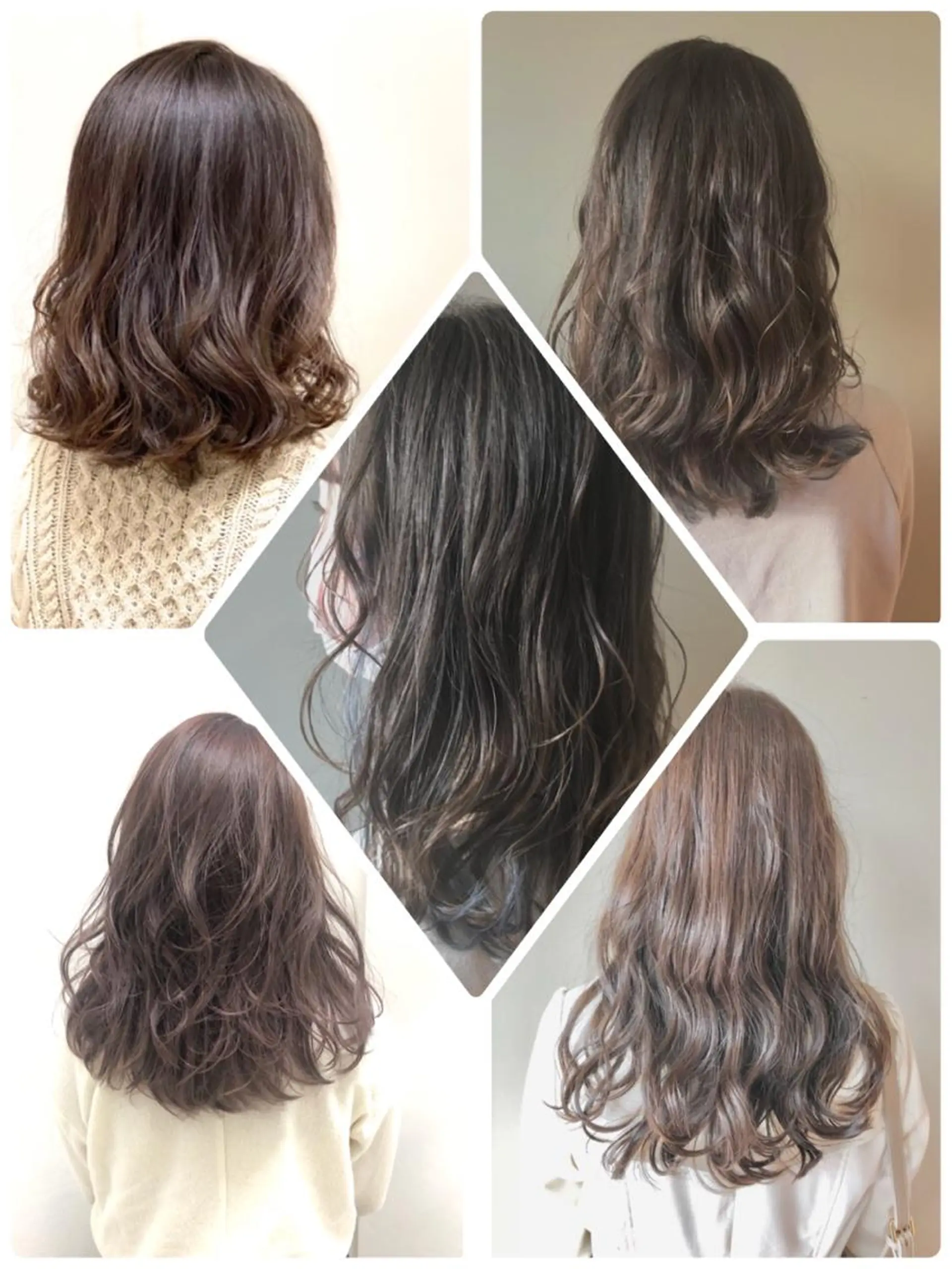 カラー OJIMA YUKAのヘアスタイル