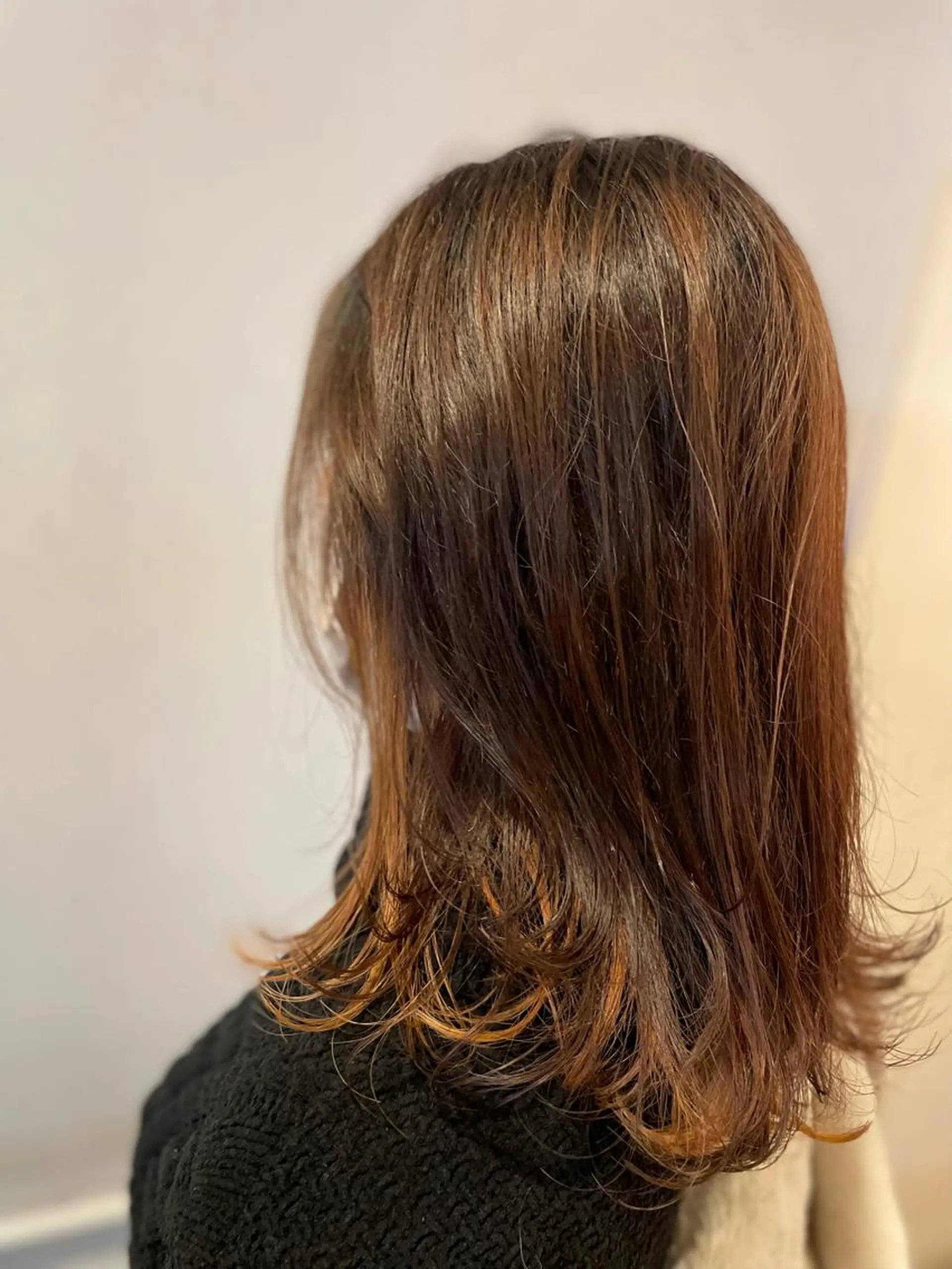 ミディアム 伊丹Pilina 山田のヘアスタイル