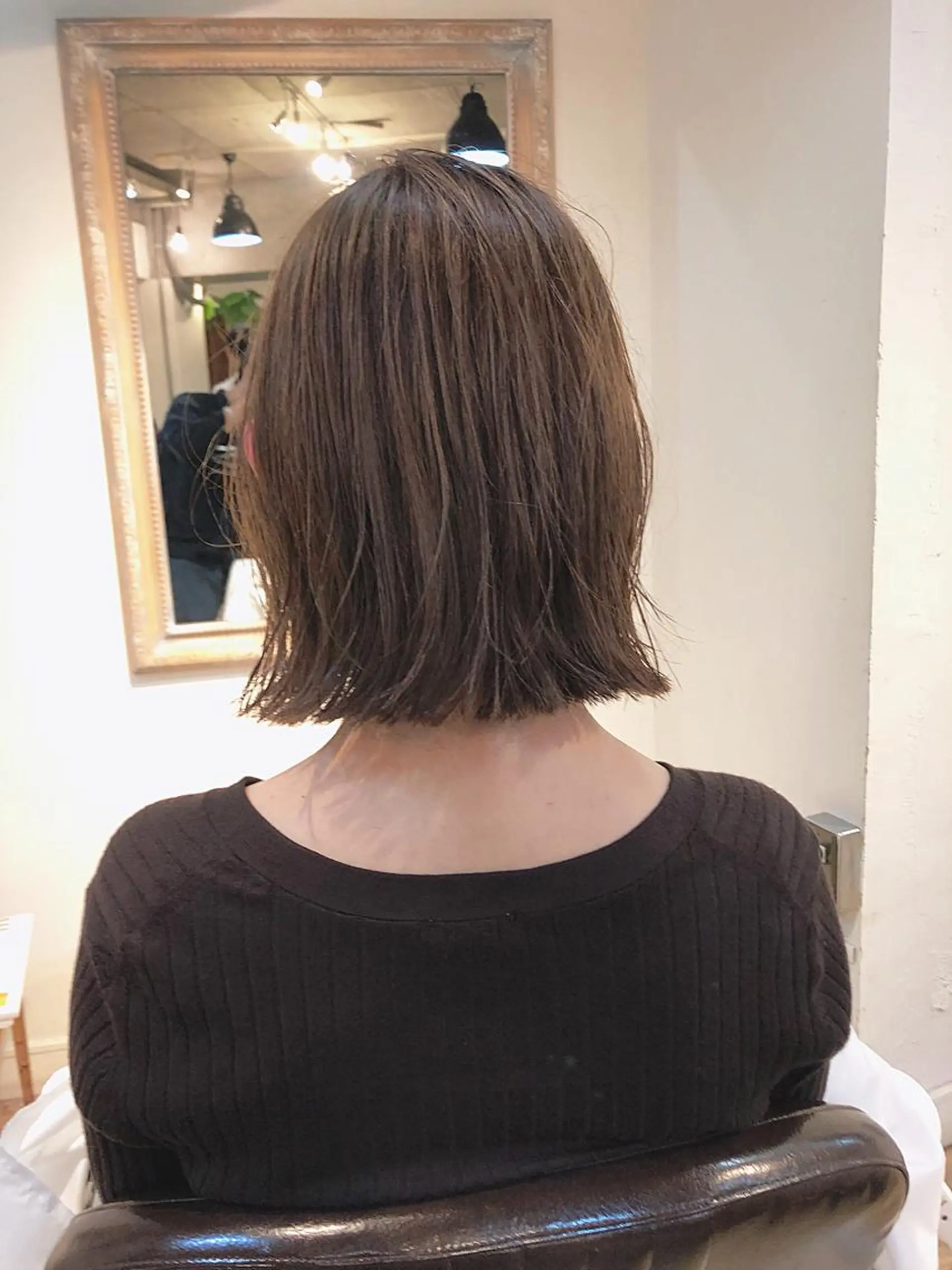 ミディアム ヘアアレンジ ボブ 外ハネヘア ヘアカラー 後藤 雅貴のヘアスタイル