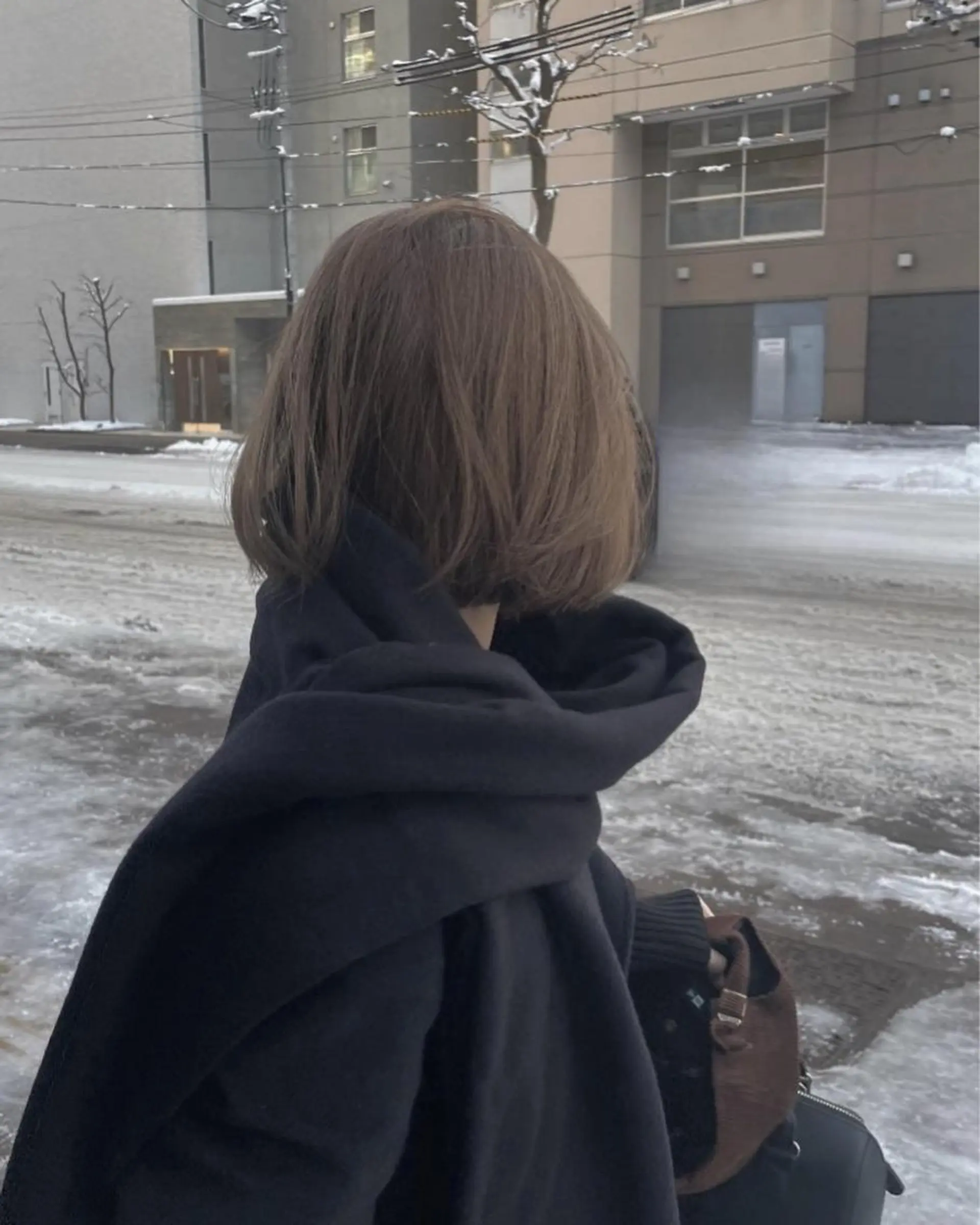 ミディアム ら んのヘアスタイル