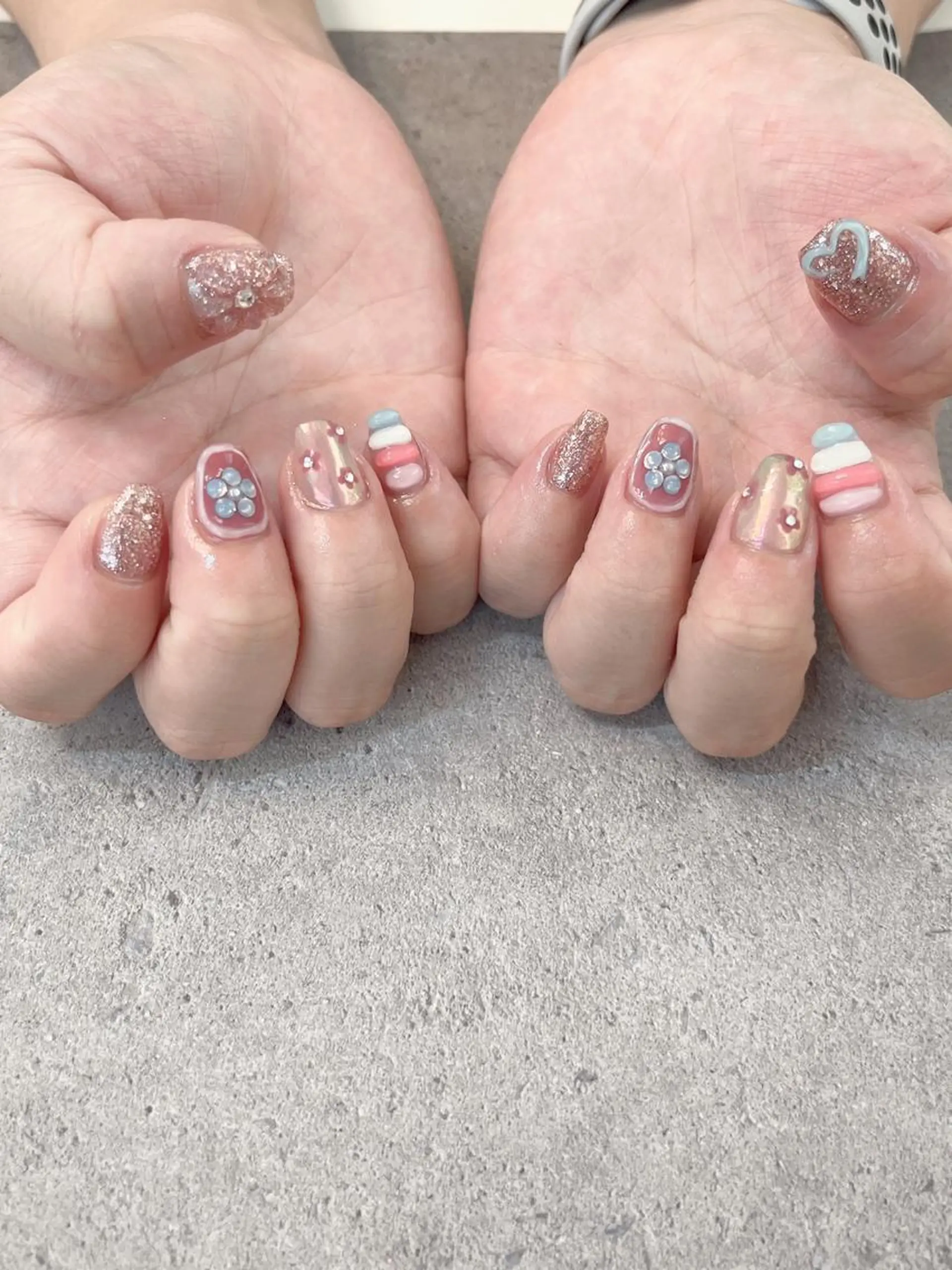 ネイル ハンドネイル ハンドケア la fleurのネイルデザイン