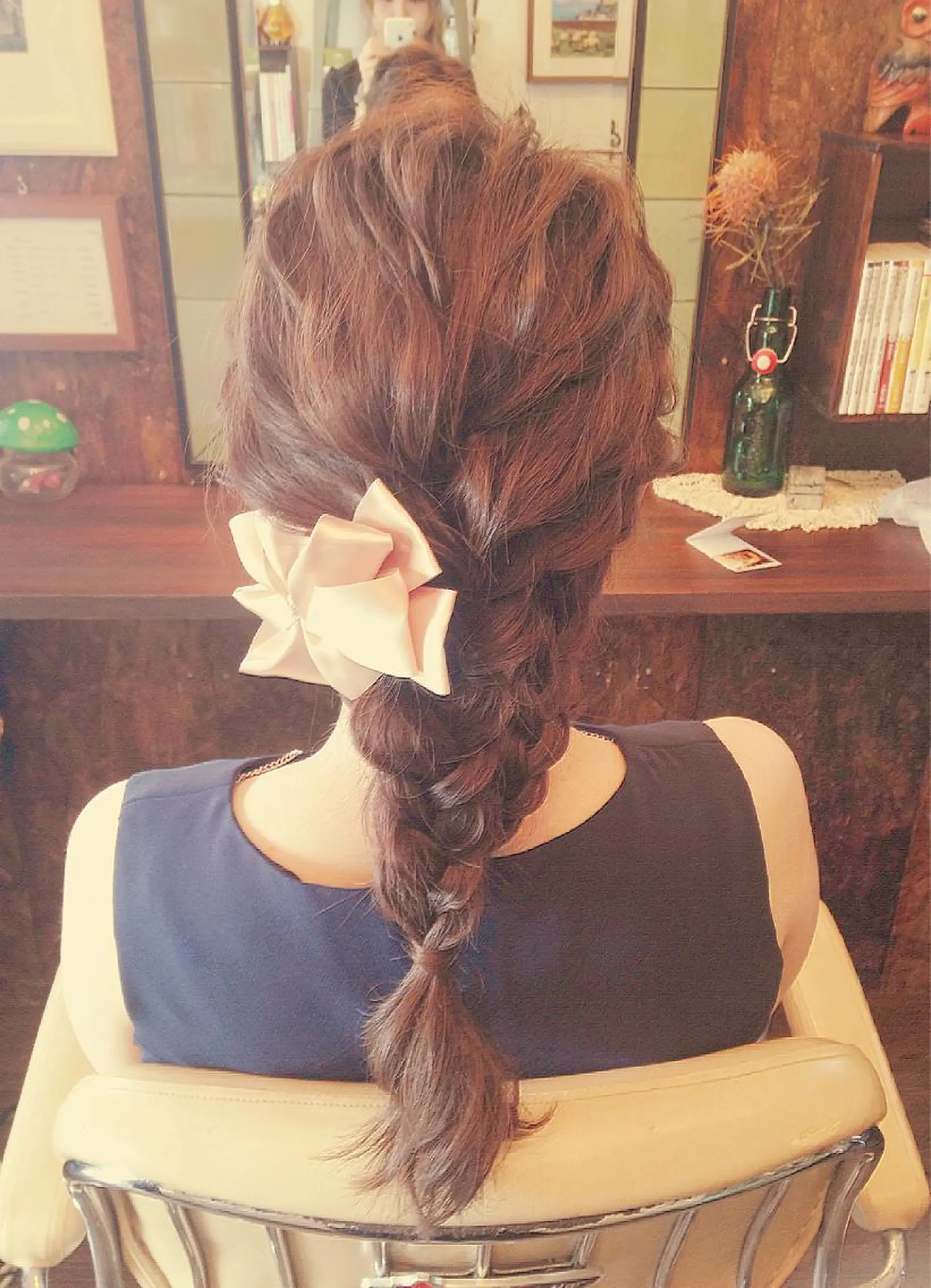 セミロング ヘアアレンジ サダハルカ ｜chouetteのヘアスタイル