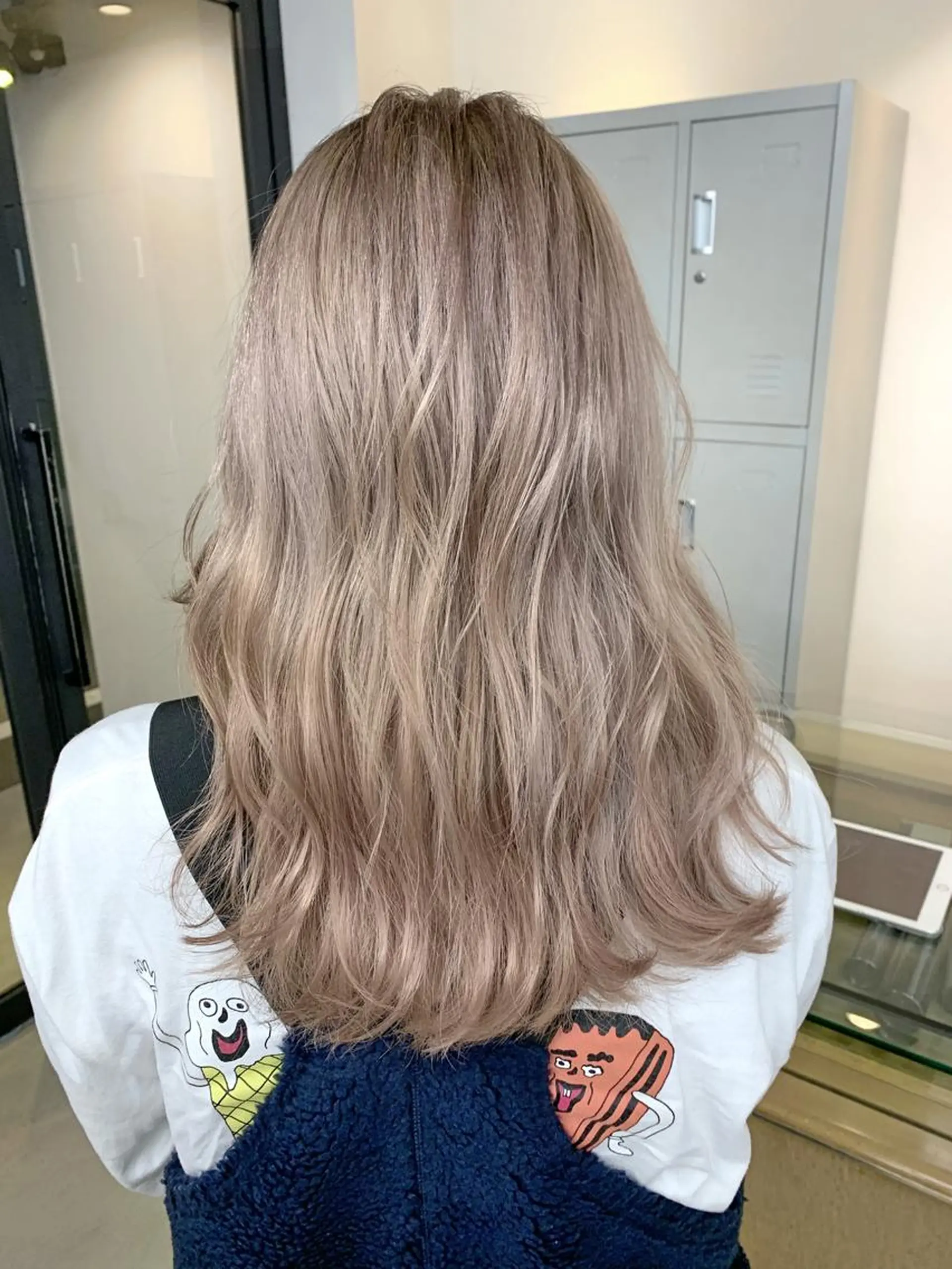 セミロング カラー ブリーチ Leben所属・垢抜けヘア♡柔らかい カラー/mihoのヘアスタイル