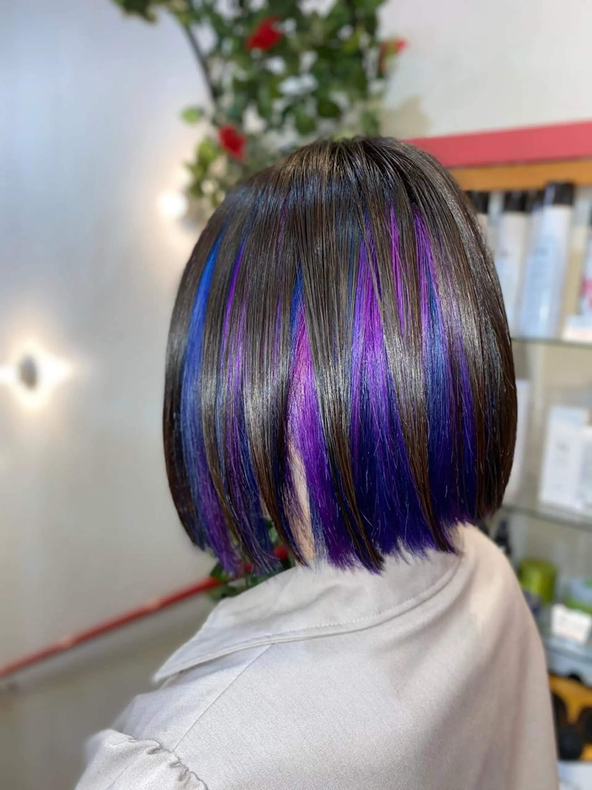 ショート ヘアカラー ゆぴ☾‪/推しカラー /ハイトーンのヘアスタイル