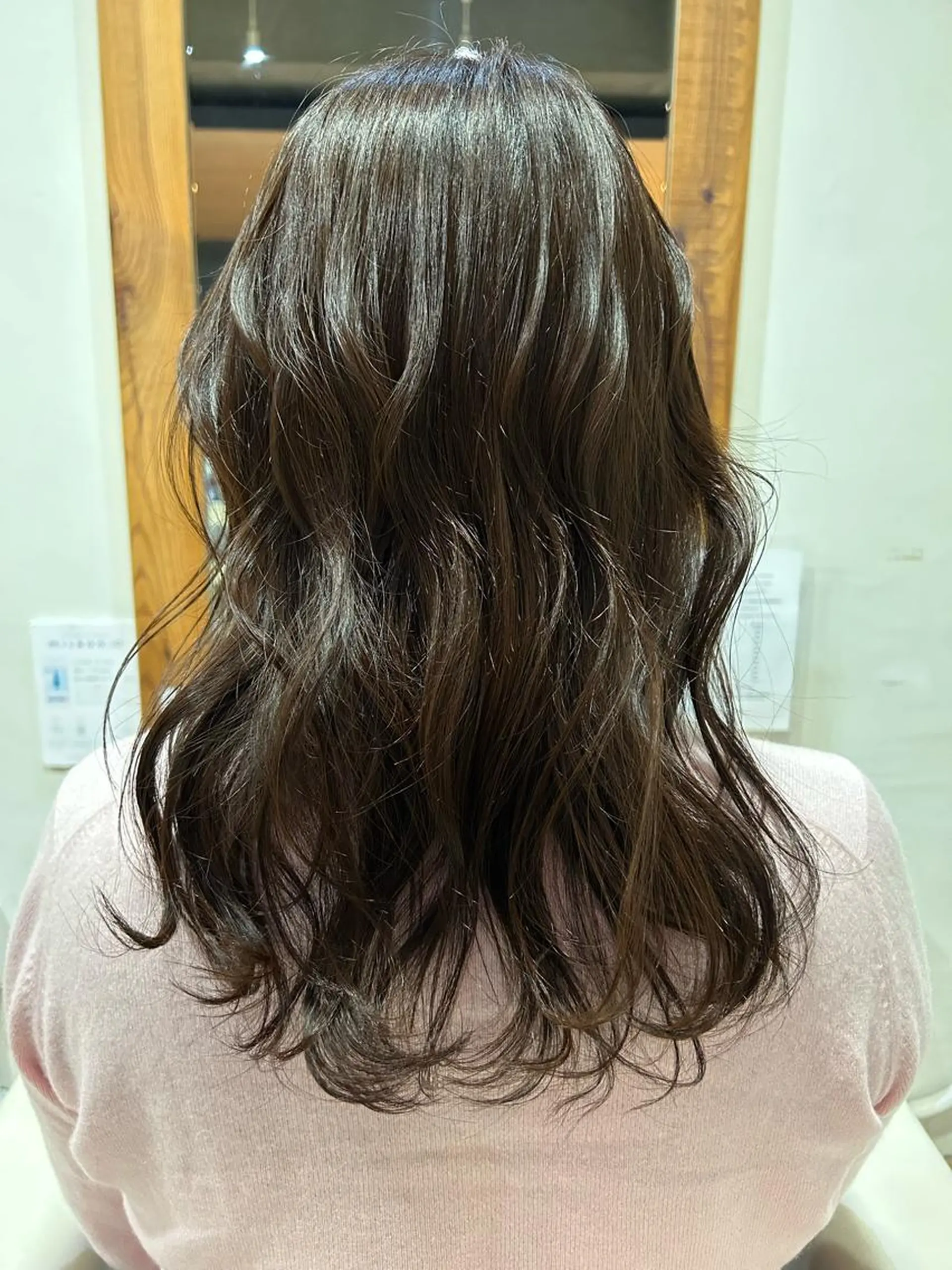 セミロング 平野 佑有のヘアスタイル