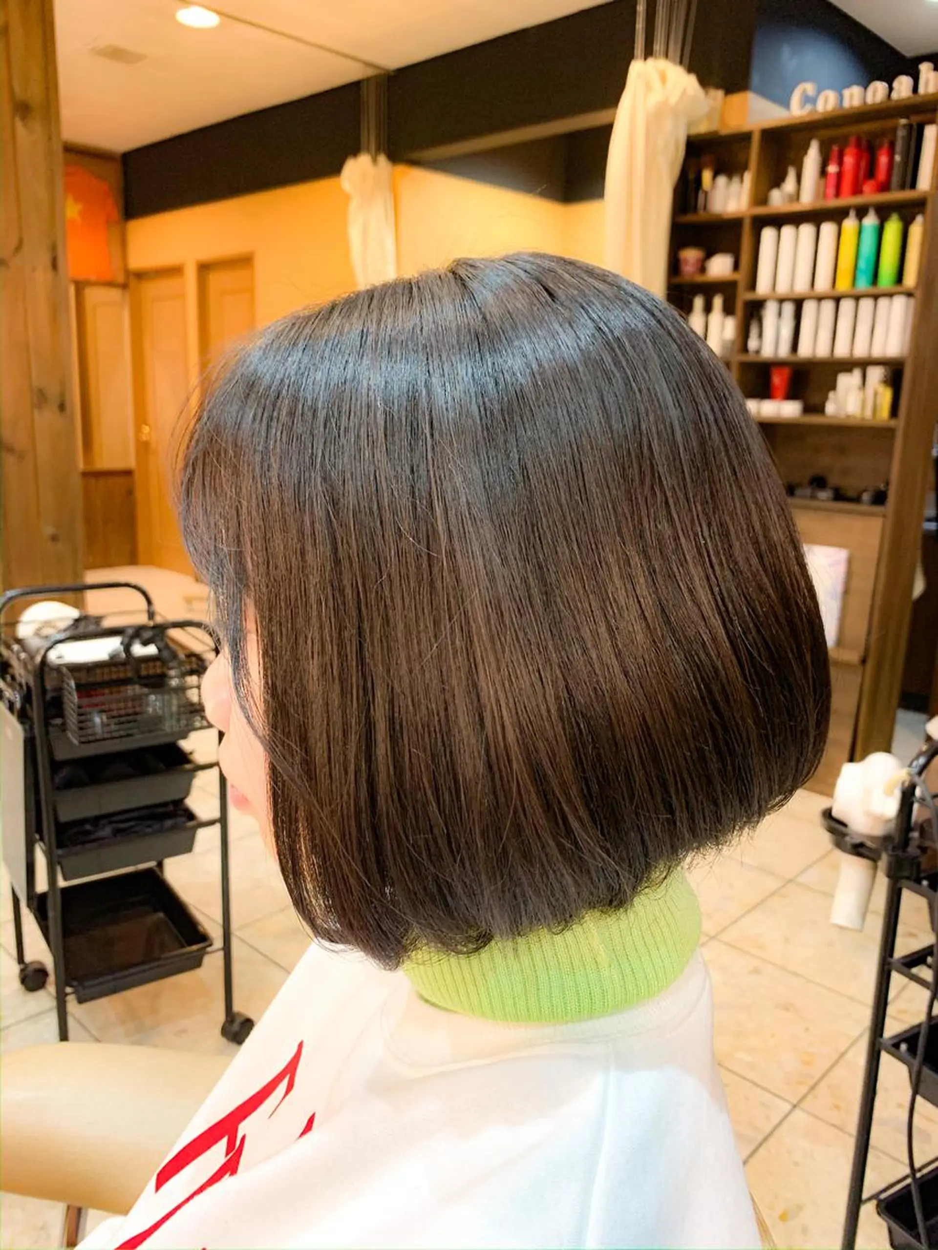 ショート 縮毛矯正/髪質改善 飯田公祐のヘアスタイル