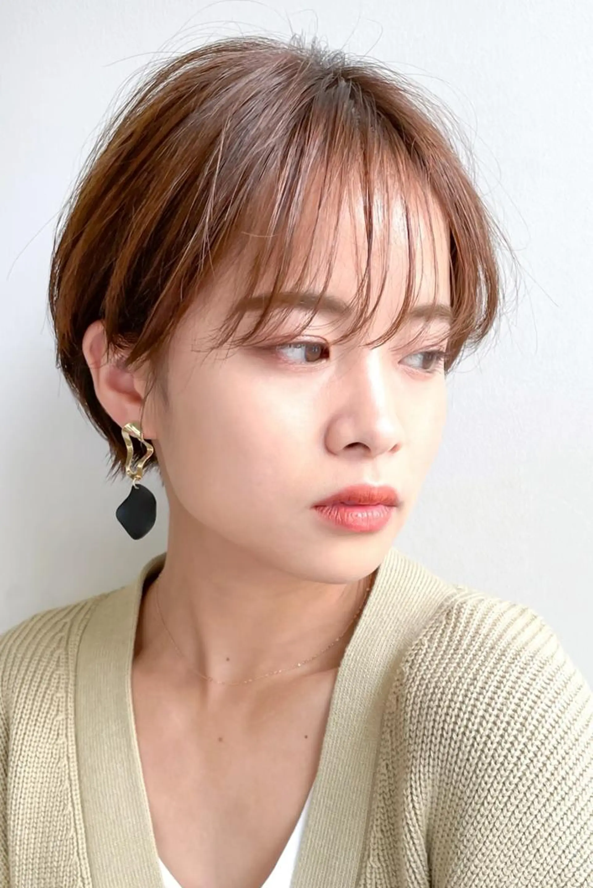 ショート 井上 未悠のヘアスタイル