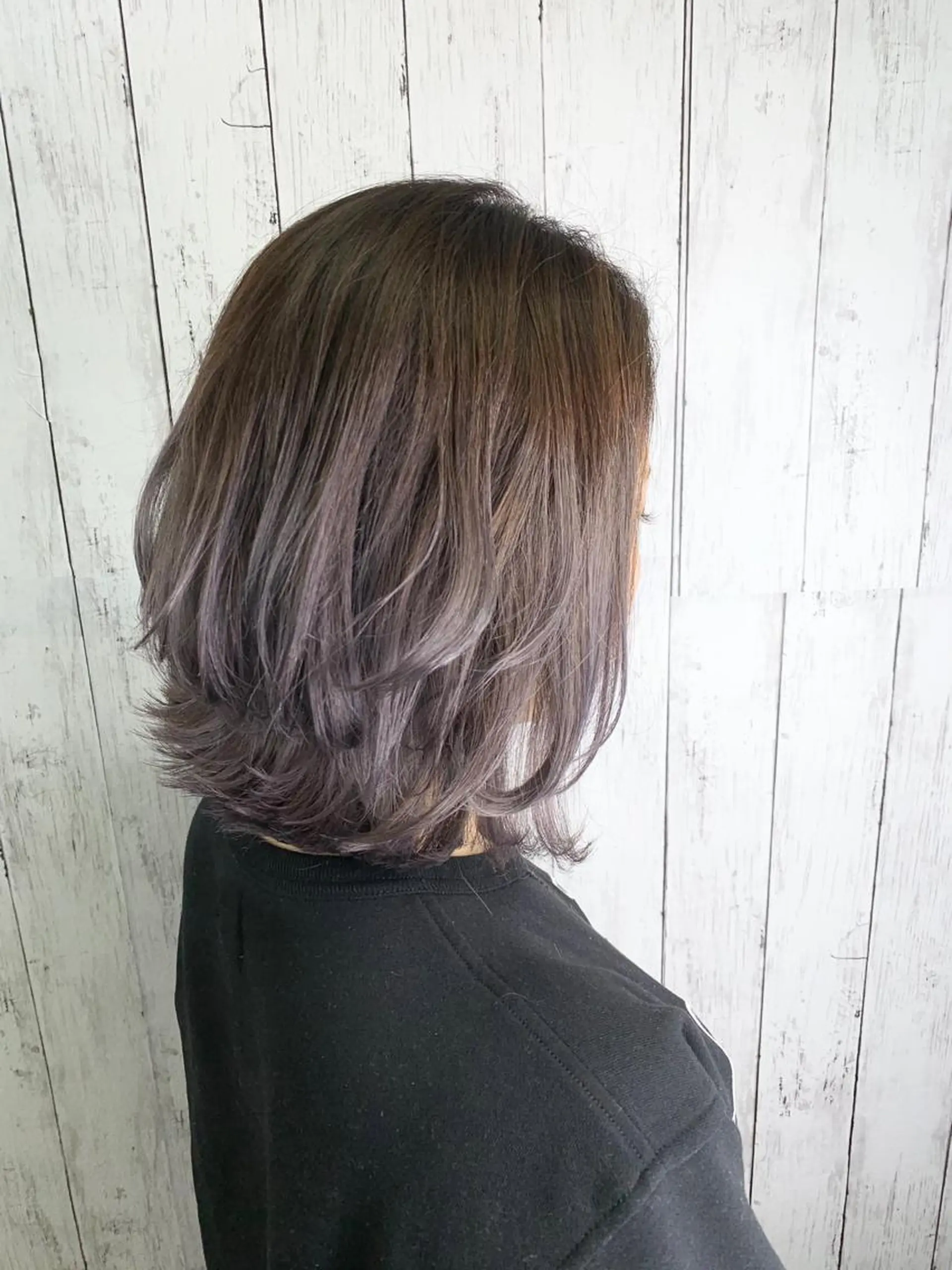 ミディアム ミディアムパーマ ハイライト 髪質改善 縮毛矯正 【清瀬】パサツキ 広がり改善川合剛史のヘアスタイル