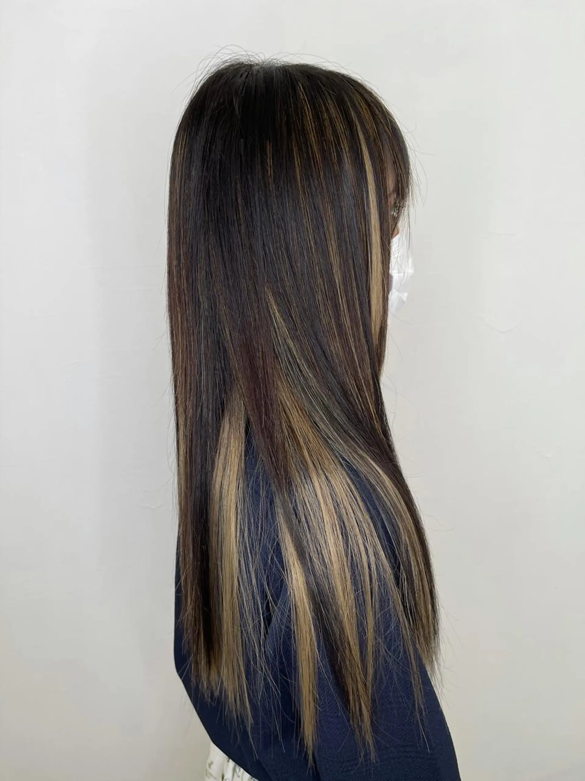 ロング エクステ 杉田 一浩のヘアスタイル