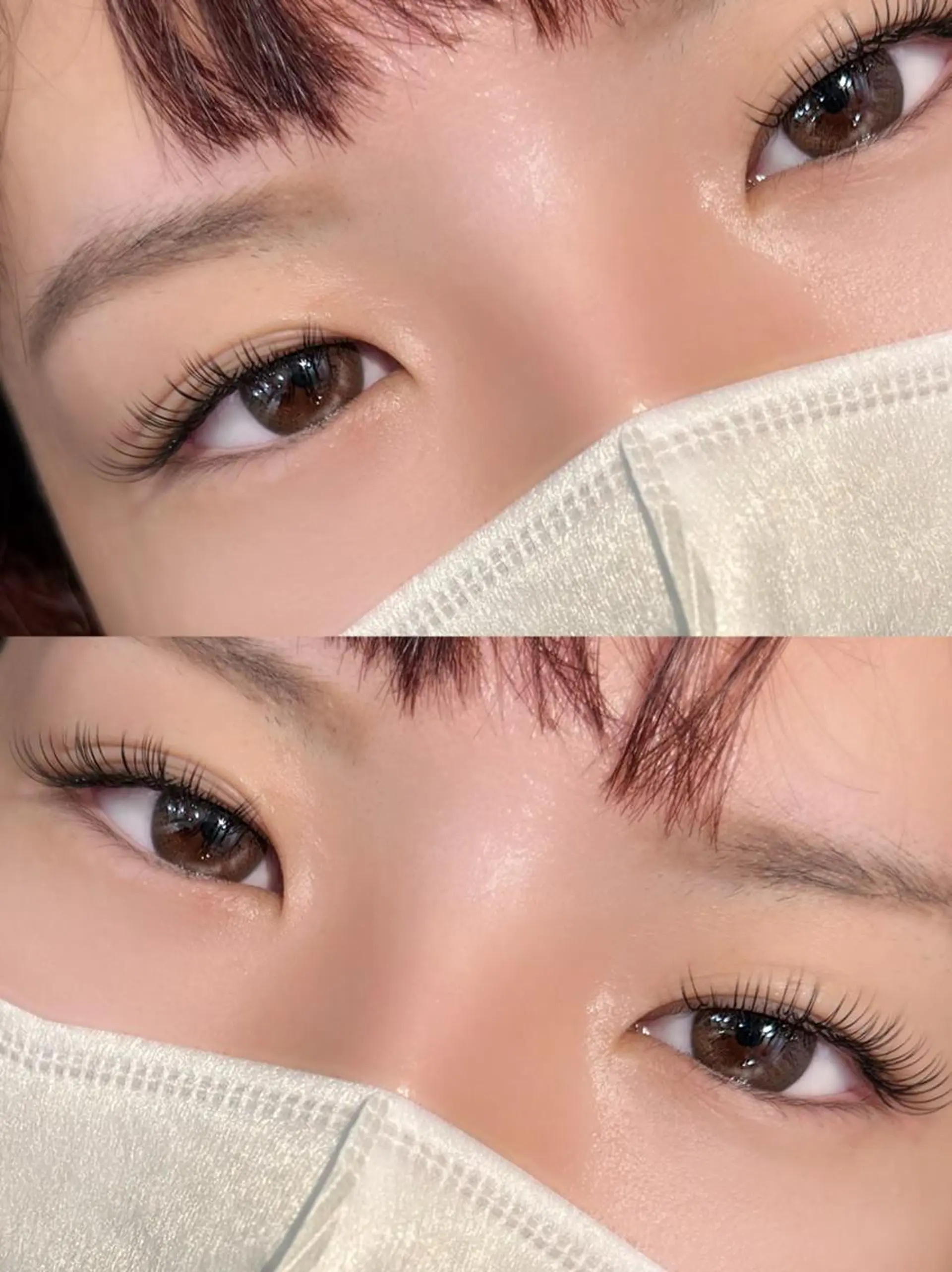 マツエク・マツパ フラットラッシュ Lesherima 【mina】のマツエク・マツパデザイン