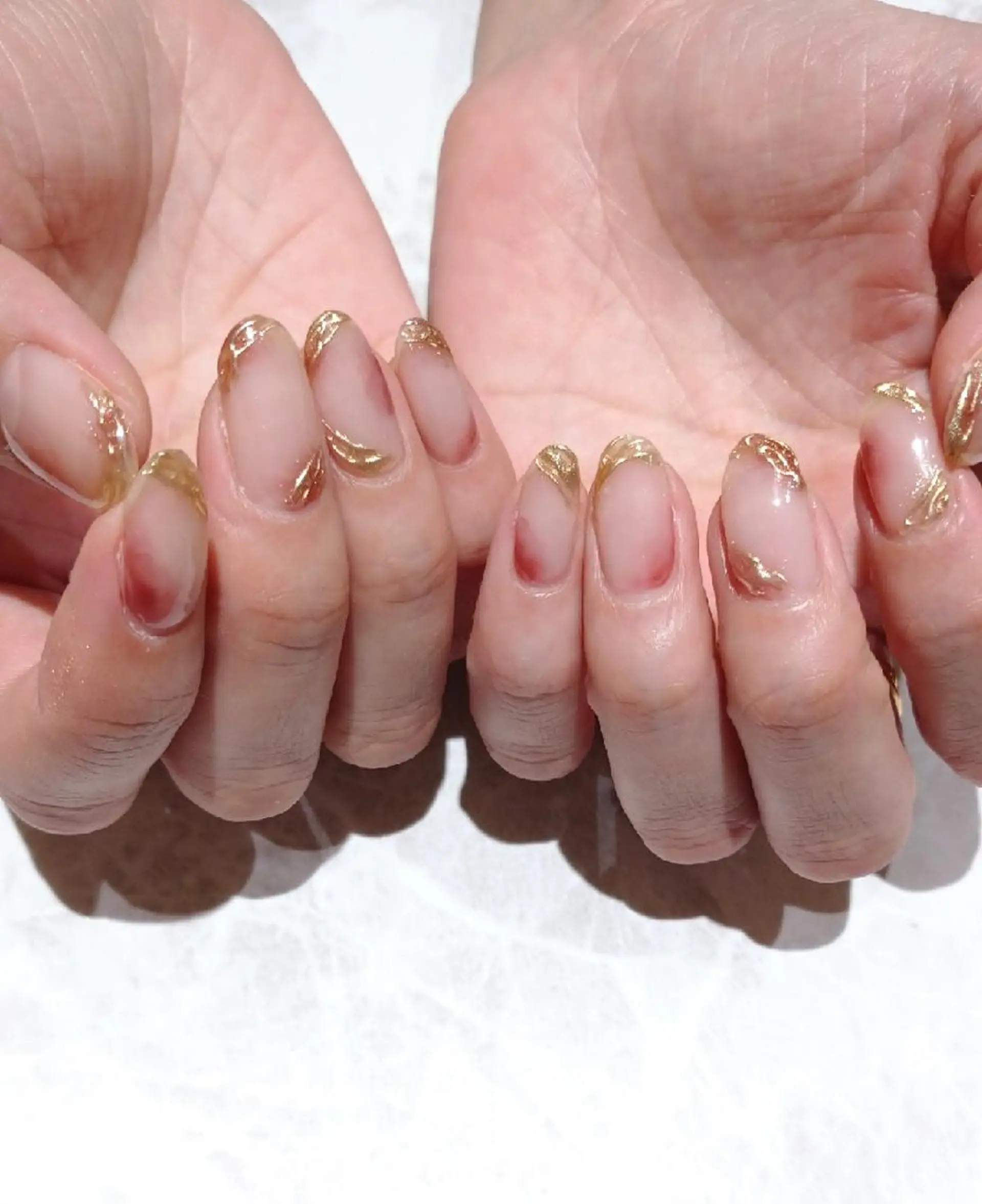 ネイル アートネイル クリアネイル ジェルネイル ハンドネイル 會田 瑠衣のネイルデザイン