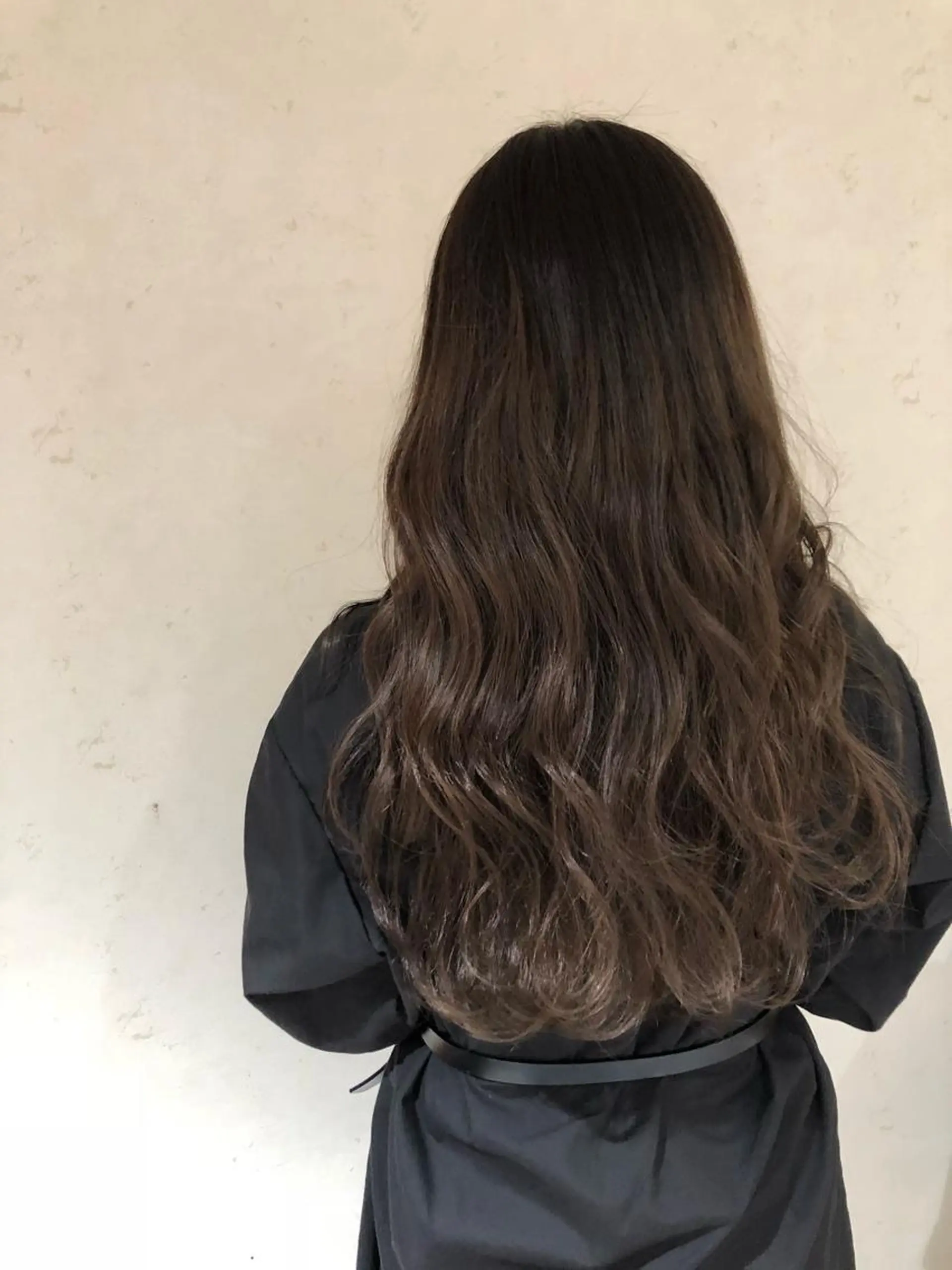 ロング カラー 小島嵩人 縮毛矯正 髪質改善のヘアスタイル