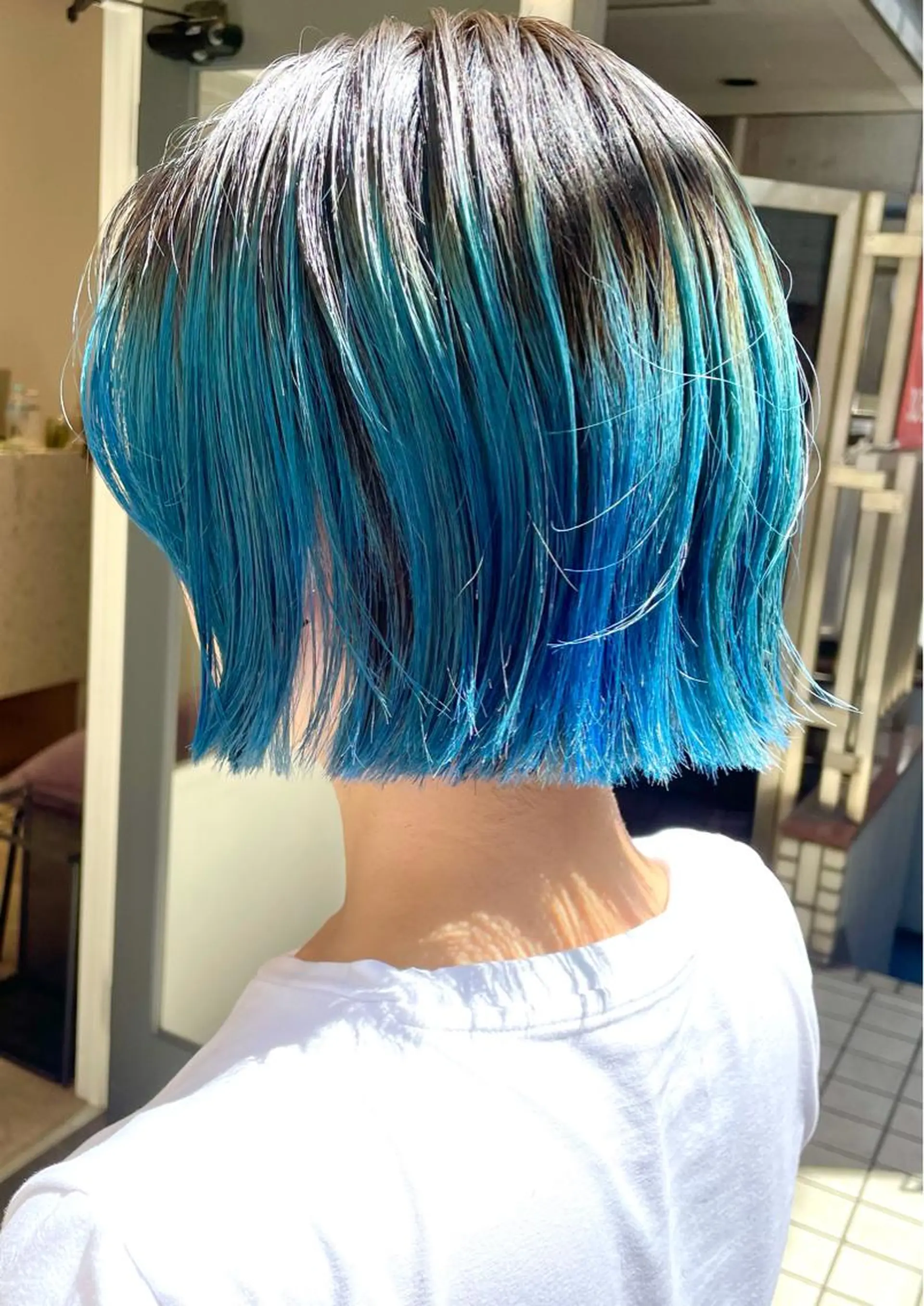 ショート カラーモデル募集中 美容室ハピスのヘアスタイル