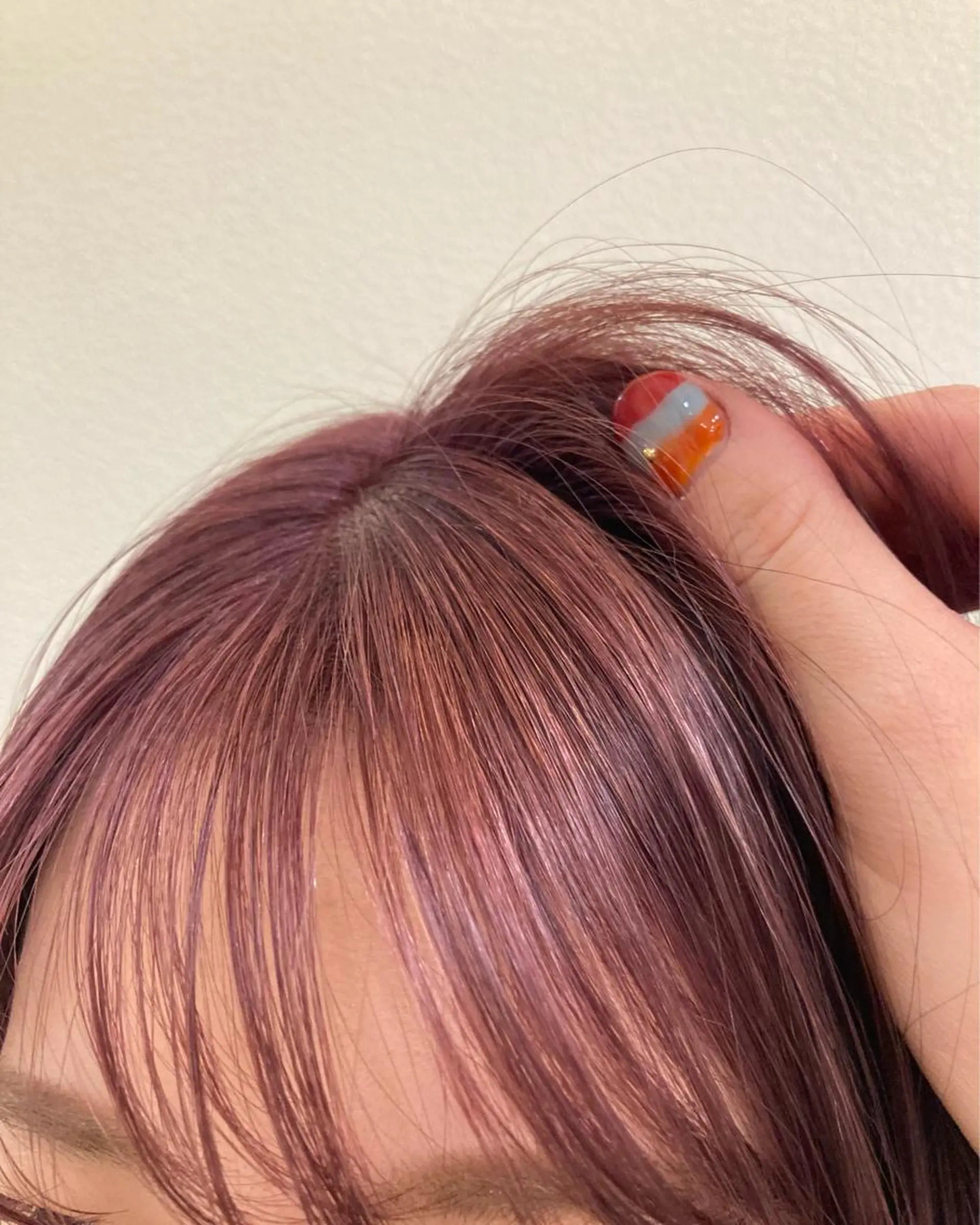 カラー ボブ/レイヤー/ 透明感/Hazukiのヘアスタイル