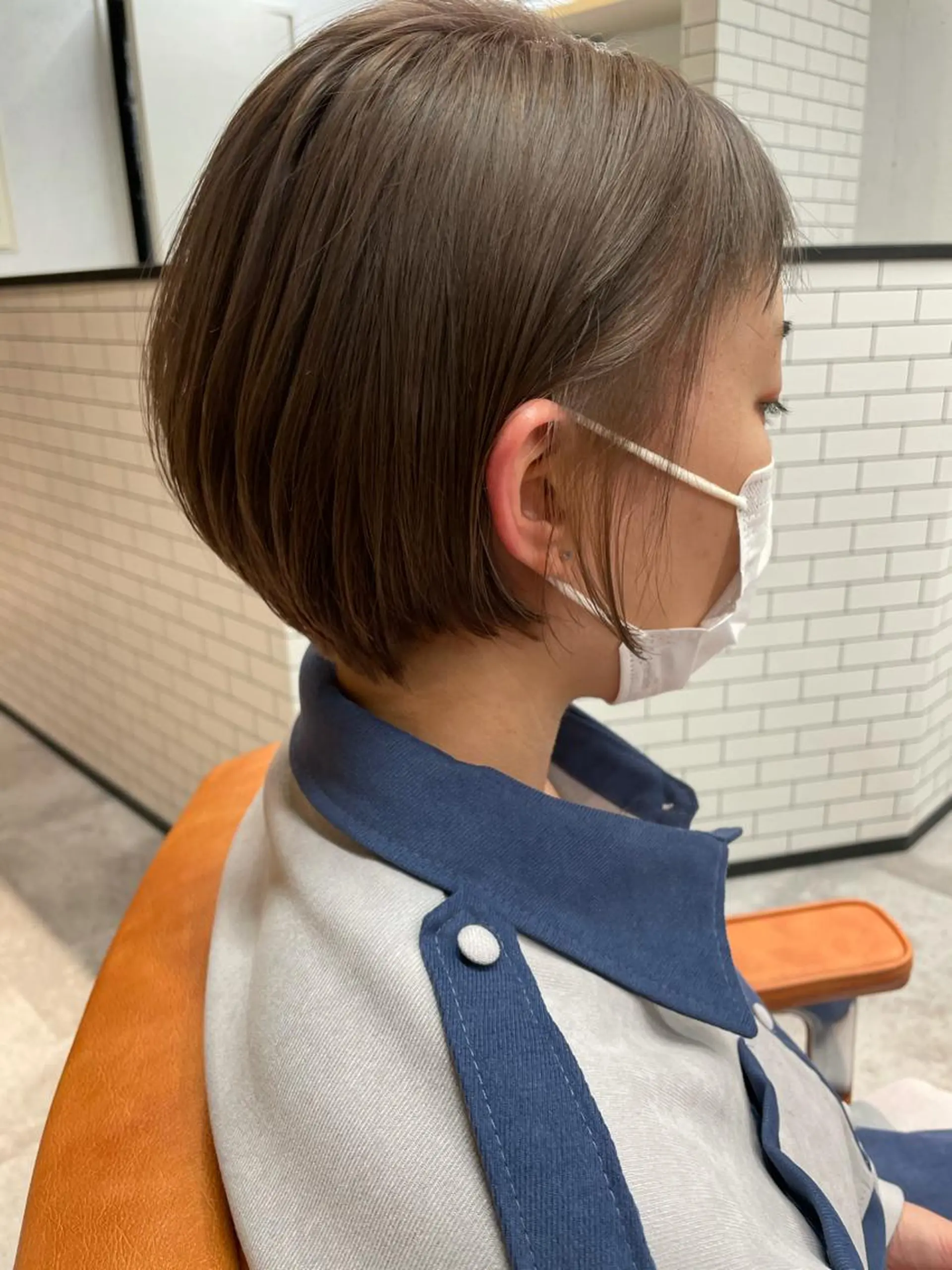 ショート ショートボブ ボブ ショートヘア 久保田 千尋のヘアスタイル