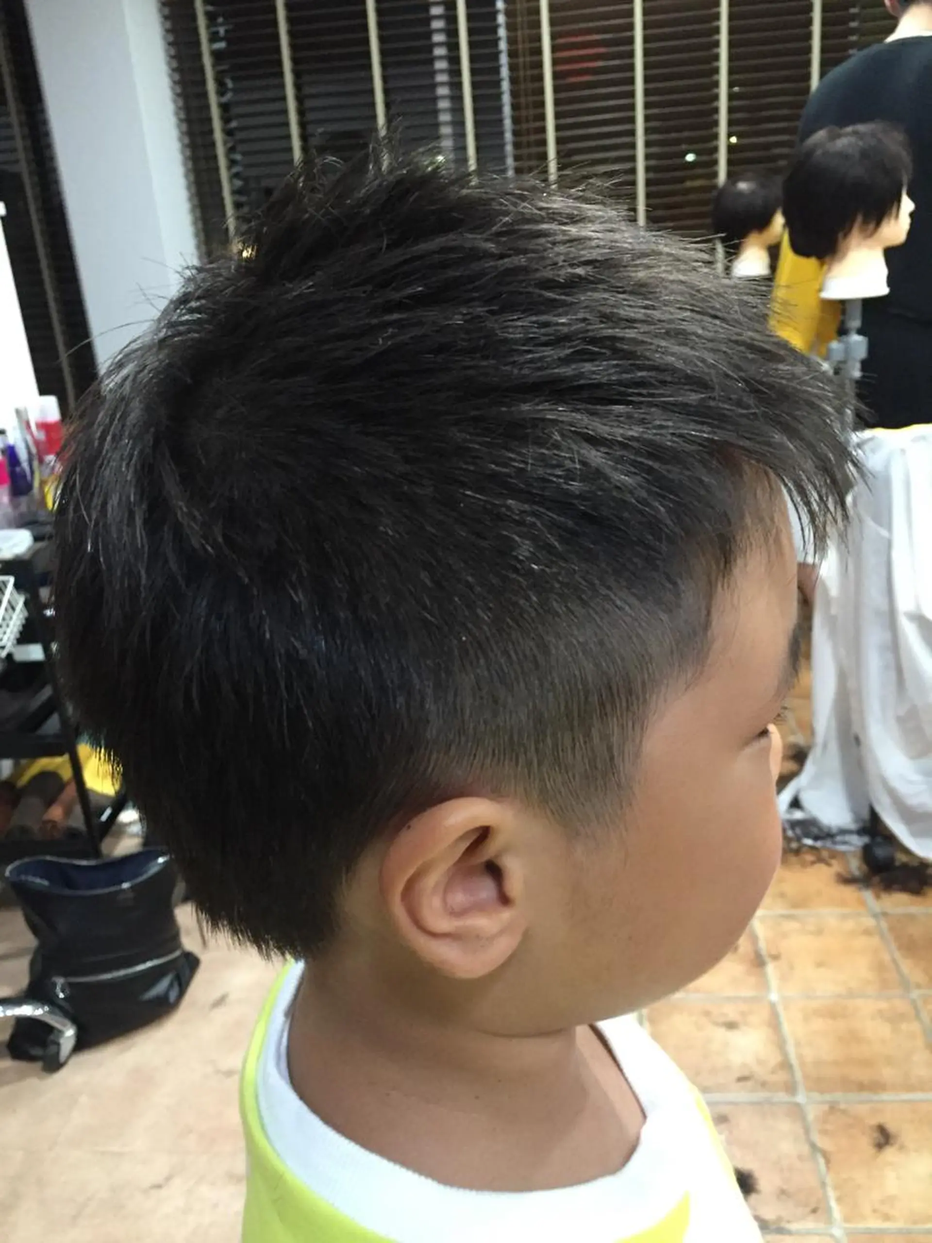 ショート メンズ キッズ WEST✂︎AKI HIRO✂︎大和高田のヘアスタイル