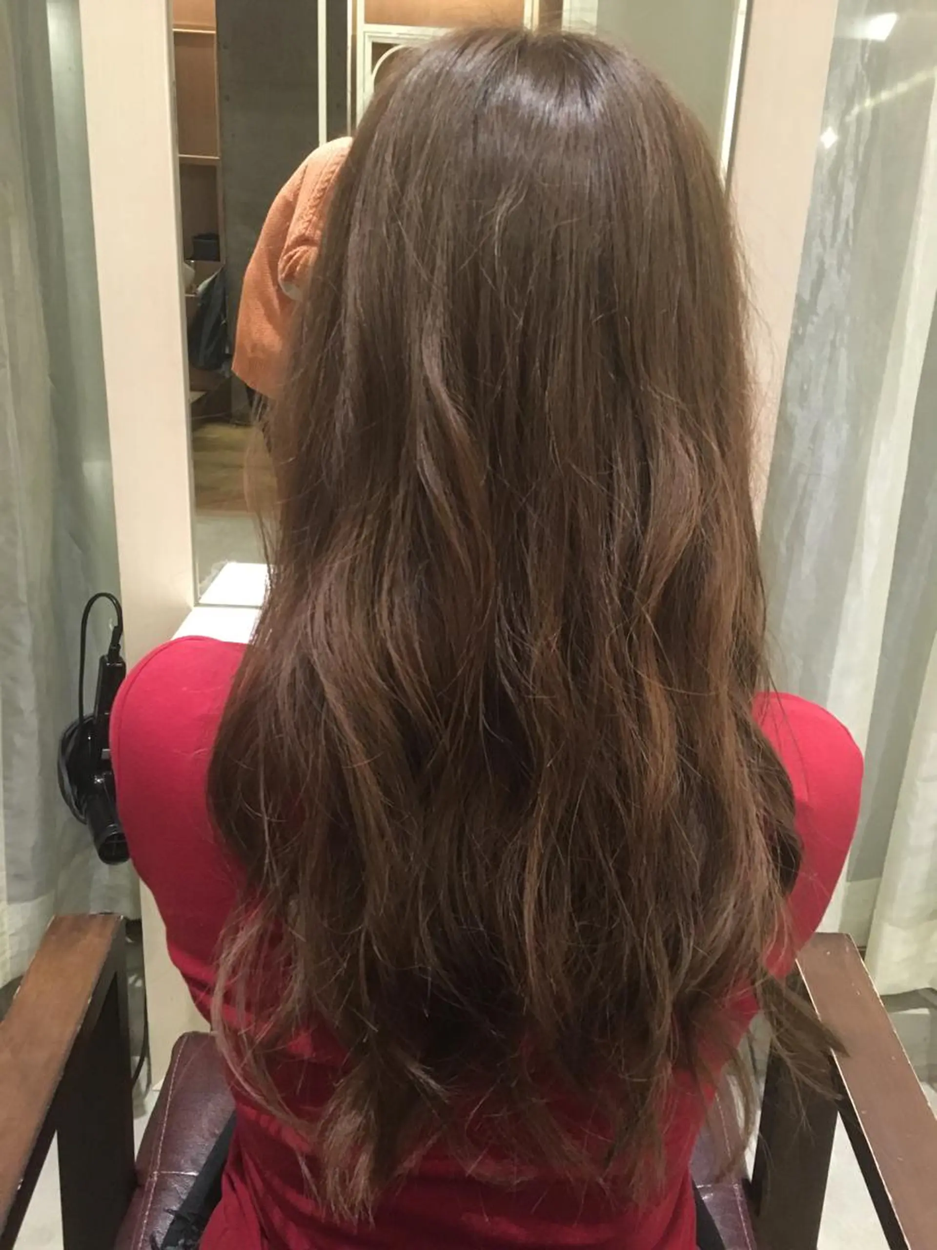 ロング カラー ベージュカラー ブラウンカラー ブラウンベージュ お気に入り数2.3万 🏆SHO🏆のヘアスタイル