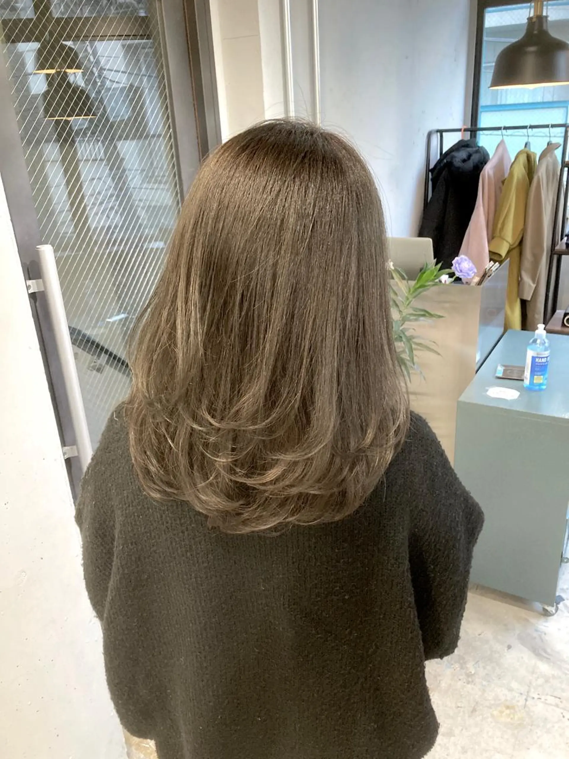 セミロング 新井 広樹のヘアスタイル