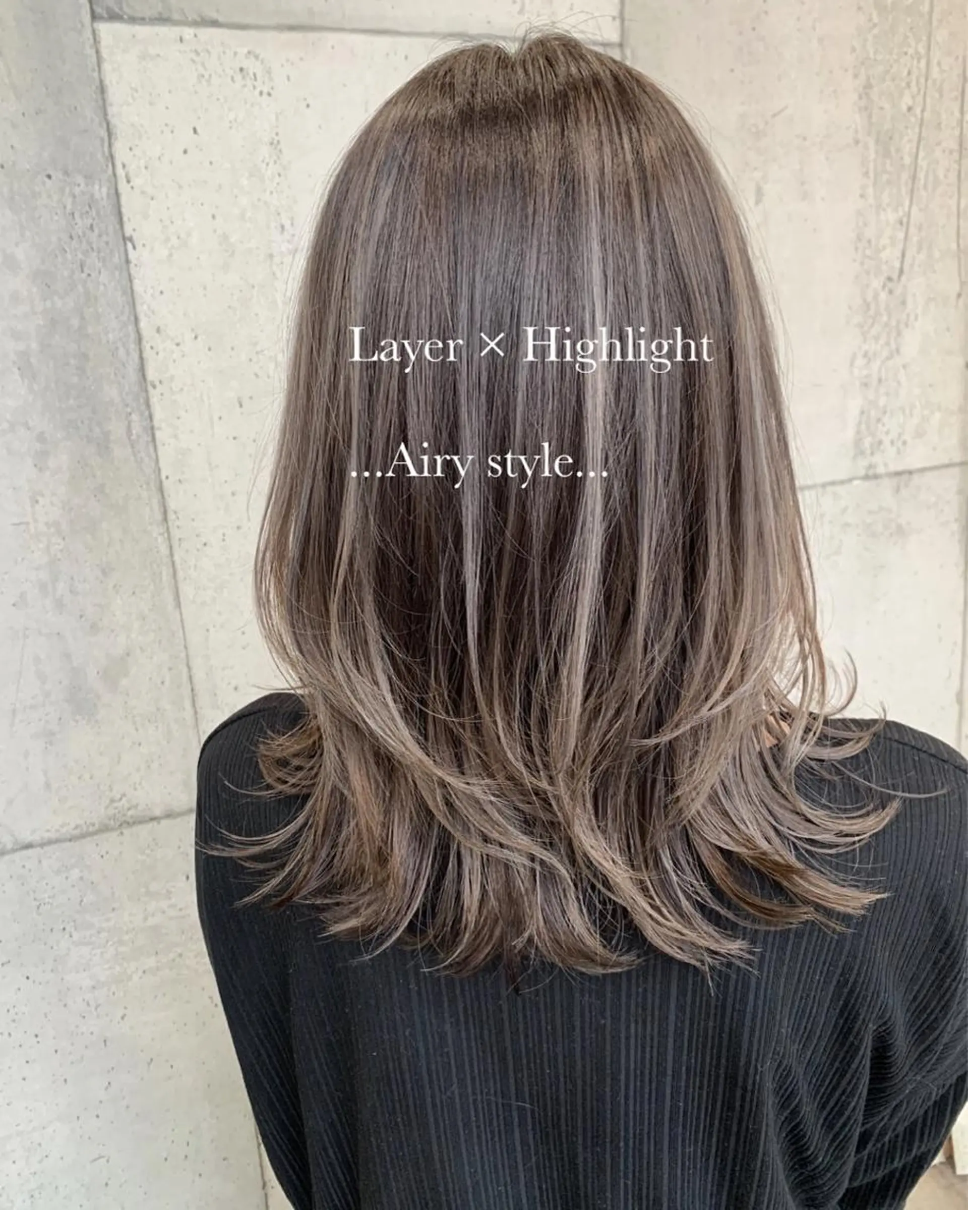 ミディアム カラー Mikuri 【Little】のヘアスタイル