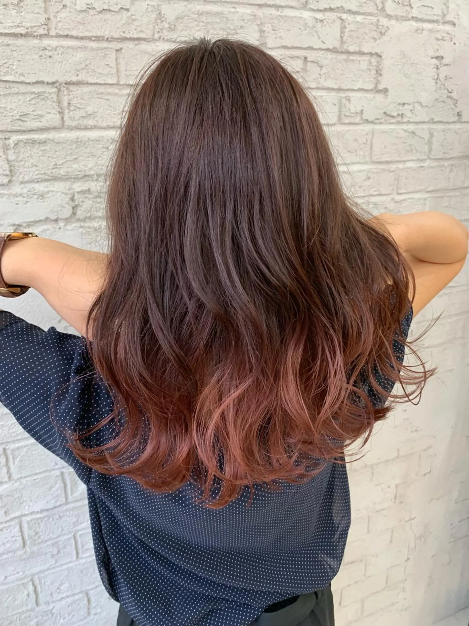 セミロング 🇺🇸ハイライト特 化美容師🇺🇸漆沢のヘアスタイル