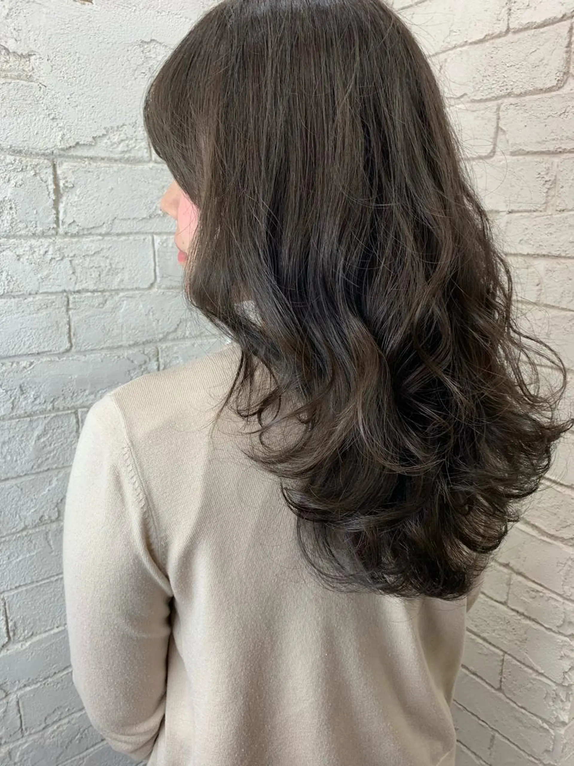 ロング カット ヘアカラー トリートメント someya 🥀のヘアスタイル