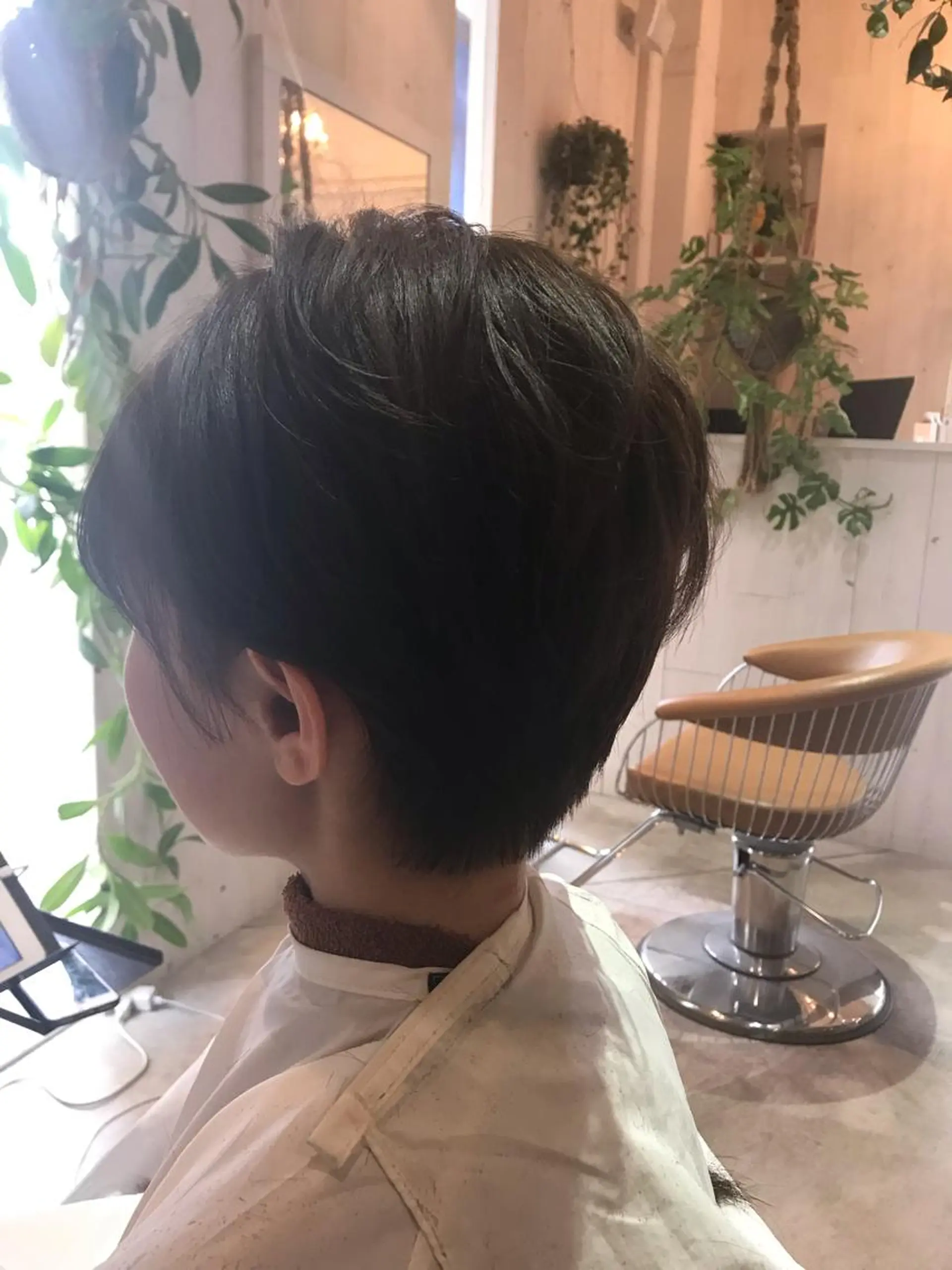 ショート 長尾 桃佳のヘアスタイル