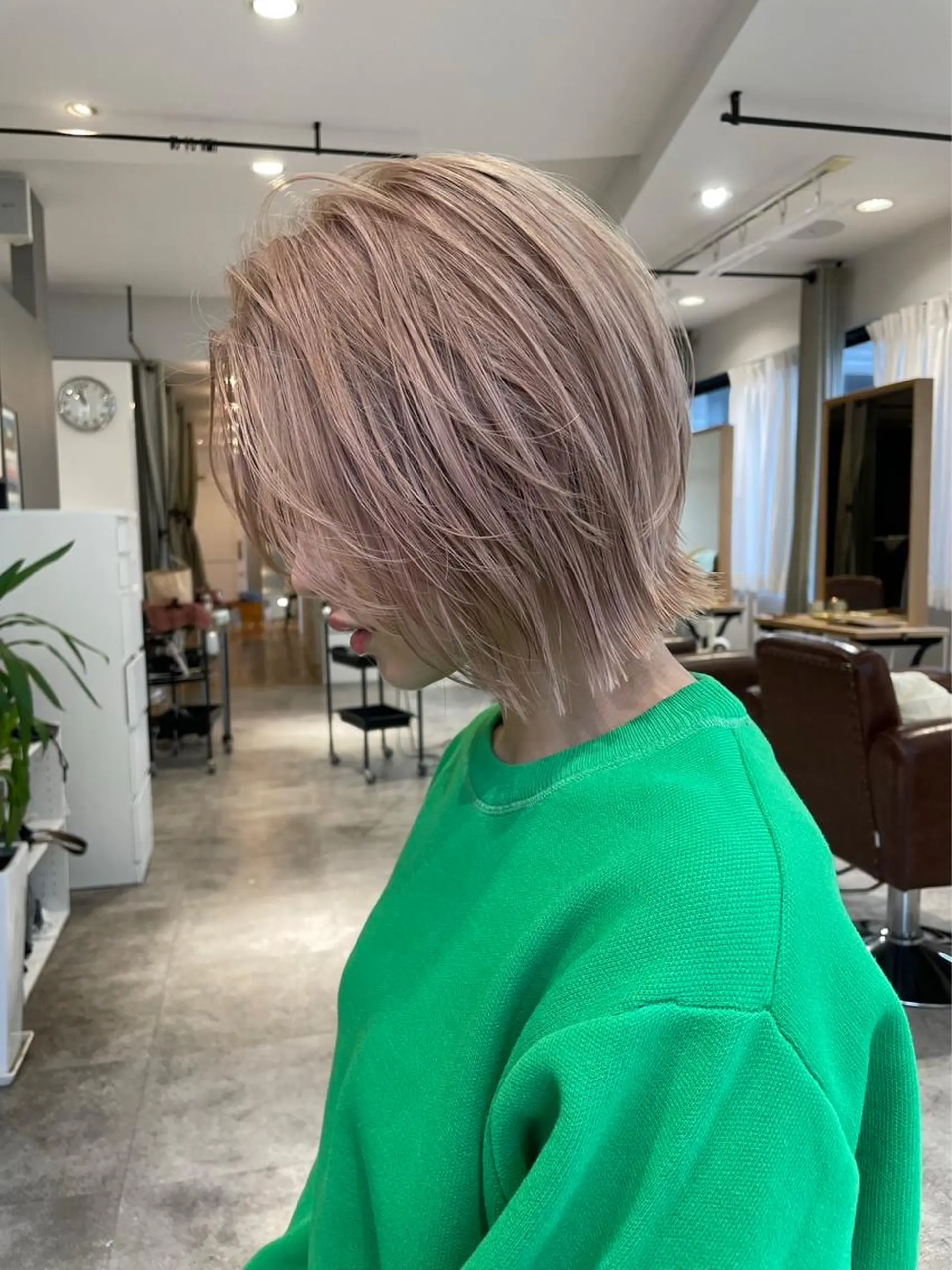 カラー yuu /N° 大分中央町店のヘアスタイル