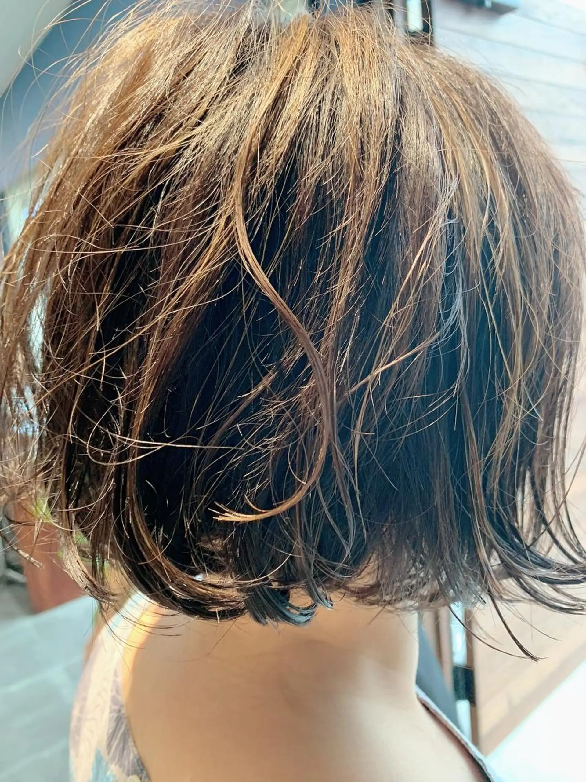 ショート ハイライト ✨白髪ぼかし 🍀MINAKO☆のヘアスタイル