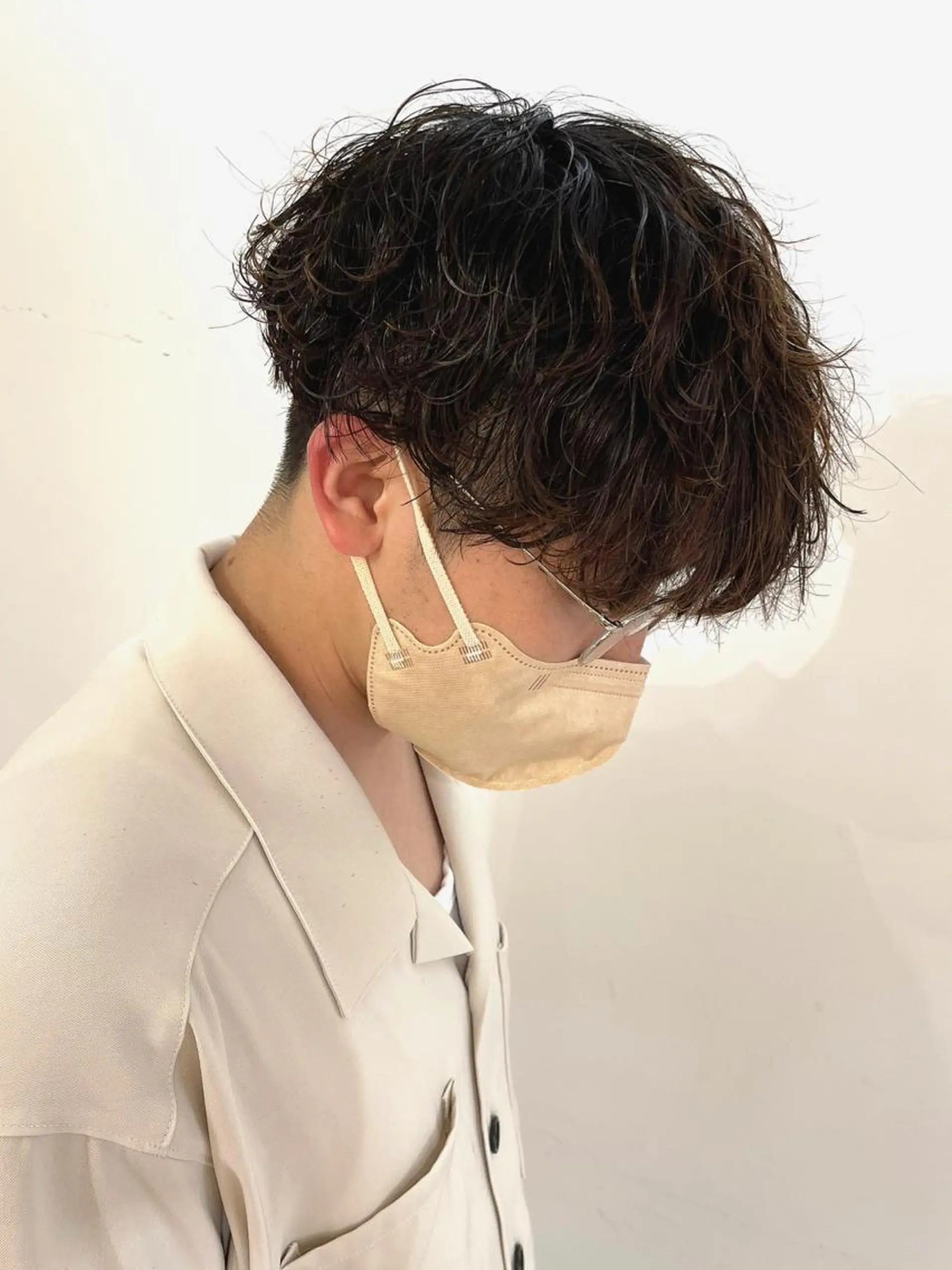 パーマ メンズ カット 佐藤 梨里花 ❤︎のヘアスタイル