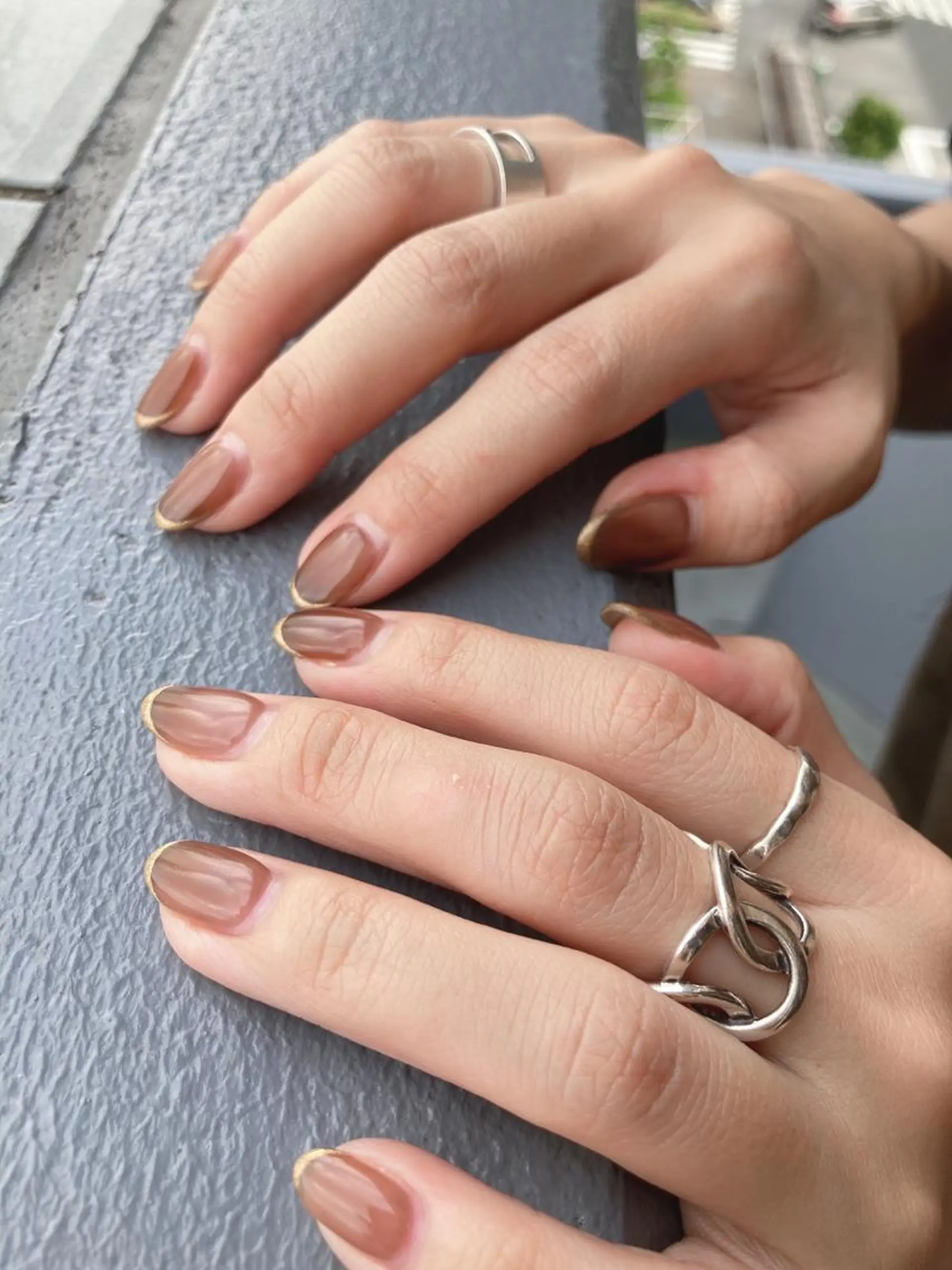 ネイル フレンチネイル ミラーネイル ニュアンスネイル cleanbelle jrのネイルデザイン