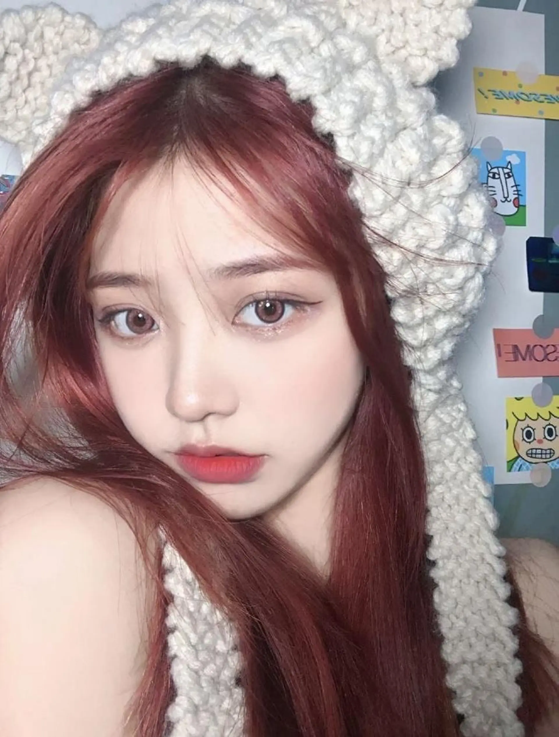 カラー うる艶ストレート♡透 明感カラー♡かずまるのヘアスタイル