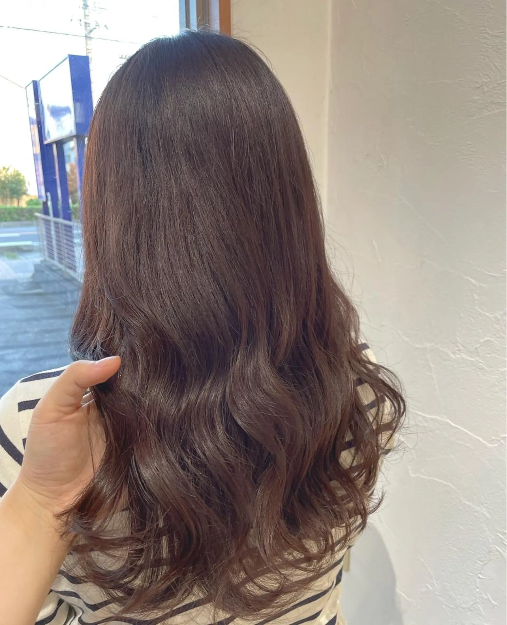 ミディアム カラー FELICE of hair 田口千尋のヘアスタイル