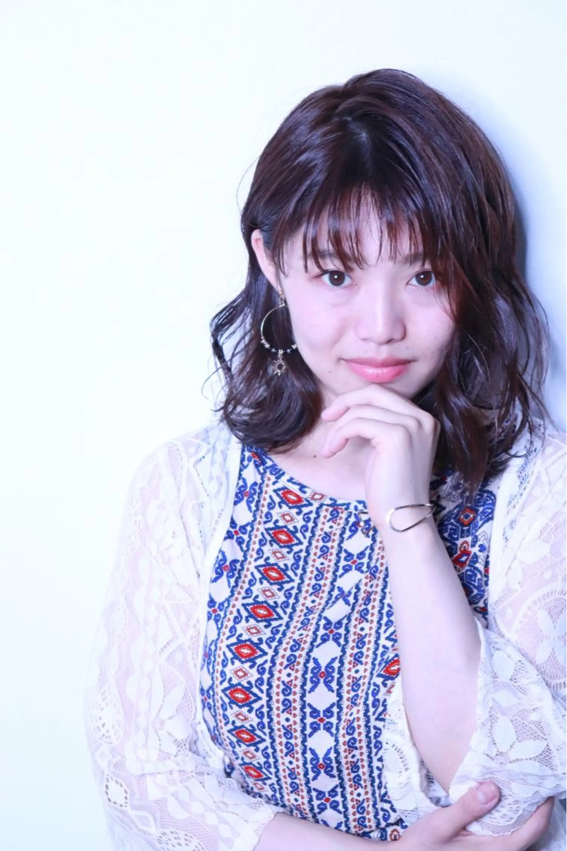 ミディアム カラー [店長]加地 峻のヘアスタイル