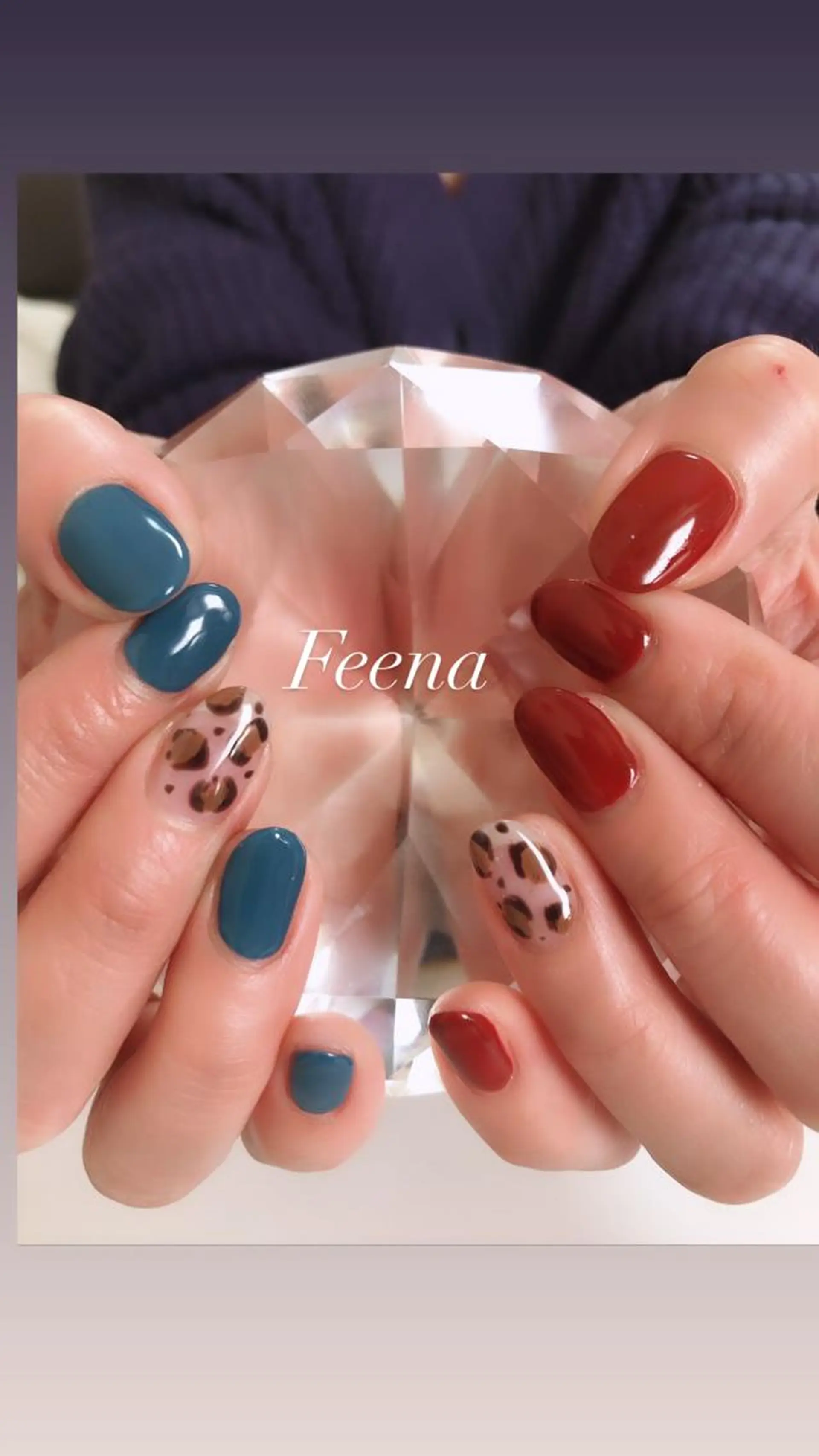 ネイル amu nail. RINAのネイルデザイン