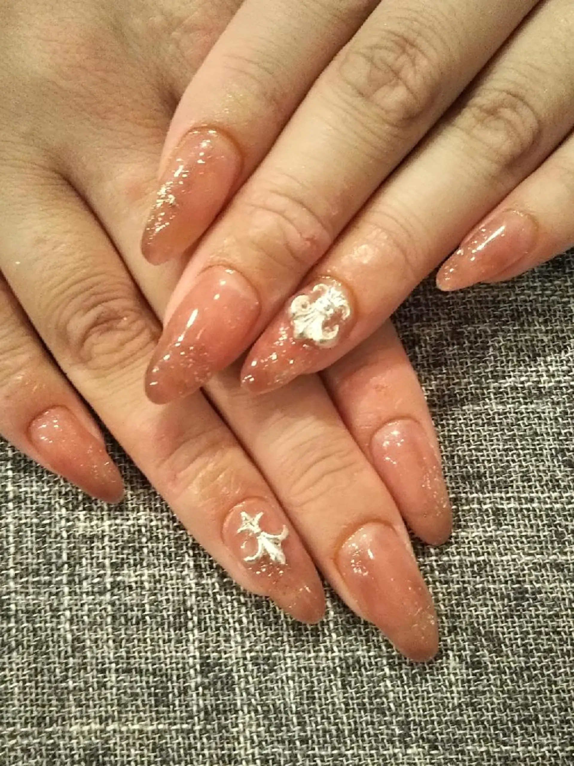 ネイル キラキラネイル ハンドネイル private salon mieのネイルデザイン