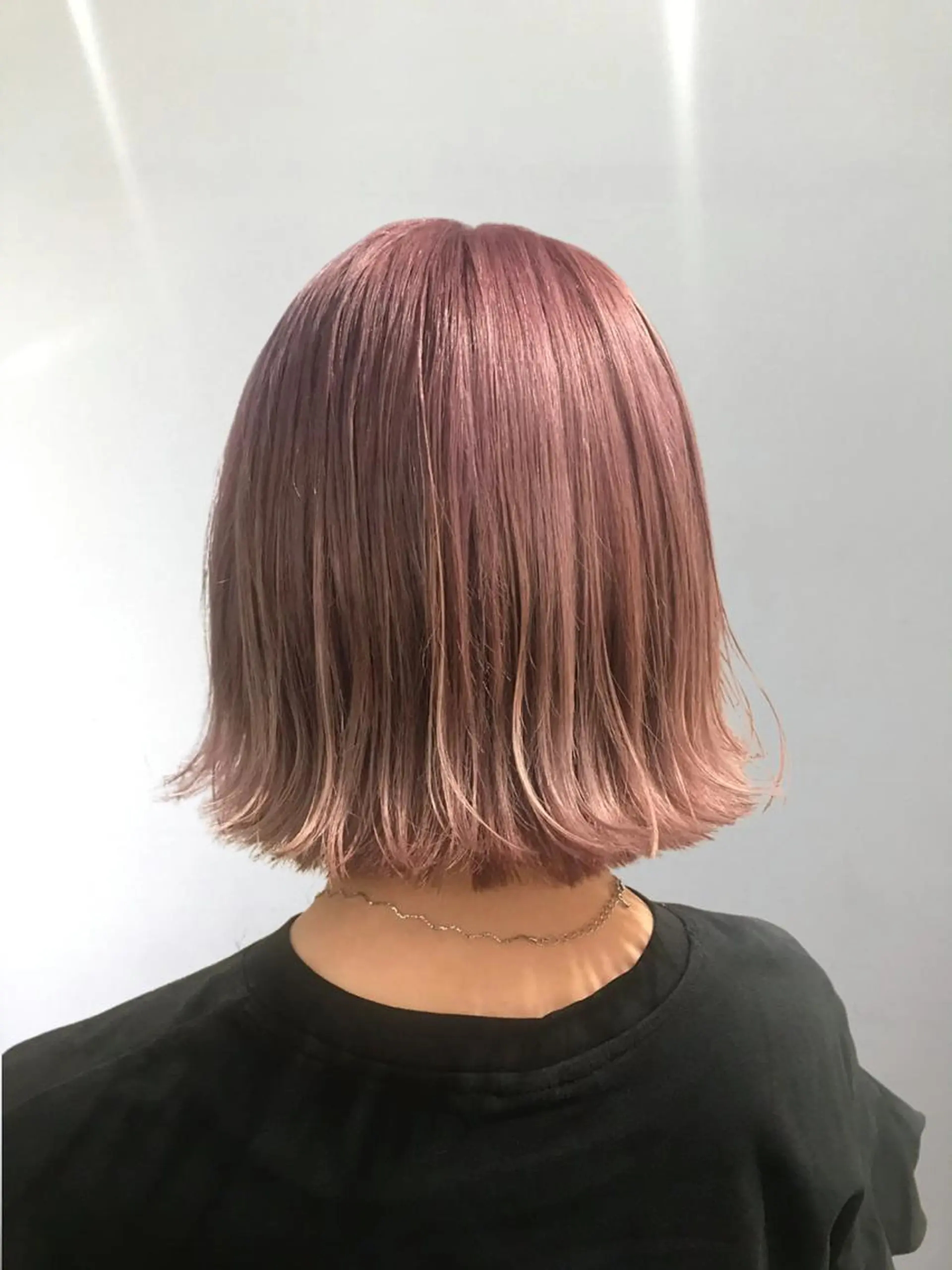 ショート カラー キッズ マツエク・マツパ ハイトーンカラー トリートメント ボブ、縮毛矯正👑 心斎橋/高城涼也のヘアスタイル