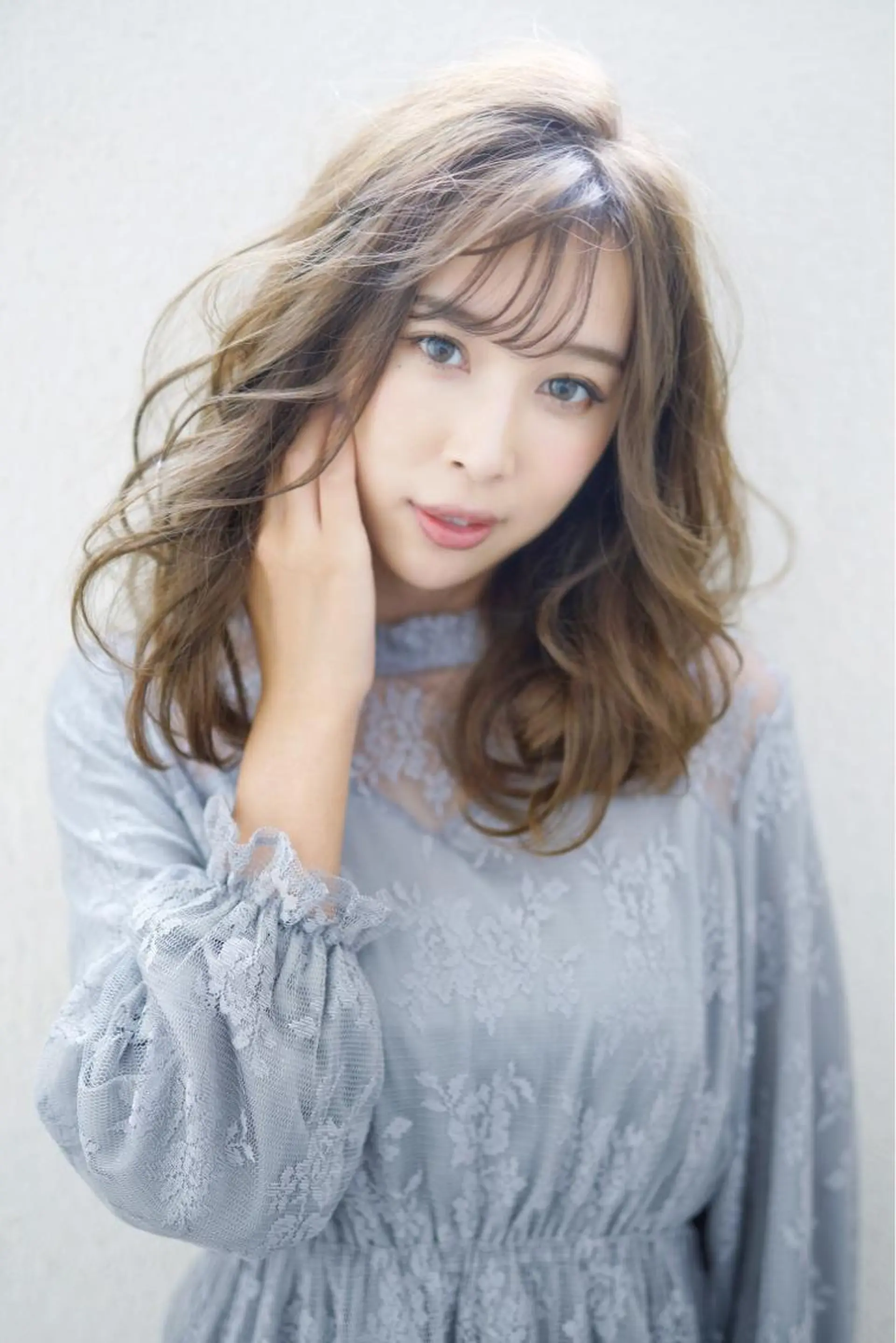 セミロング セミロングパーマ サロンモデル撮影 美容師タイシのその他イメージ