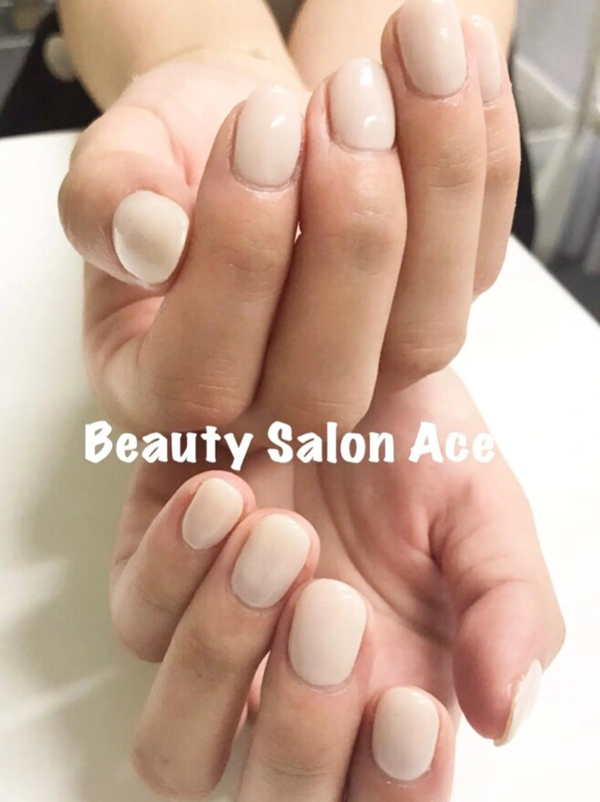 ネイル ホワイト 池袋フィルイン Ace♡Nailのネイルデザイン