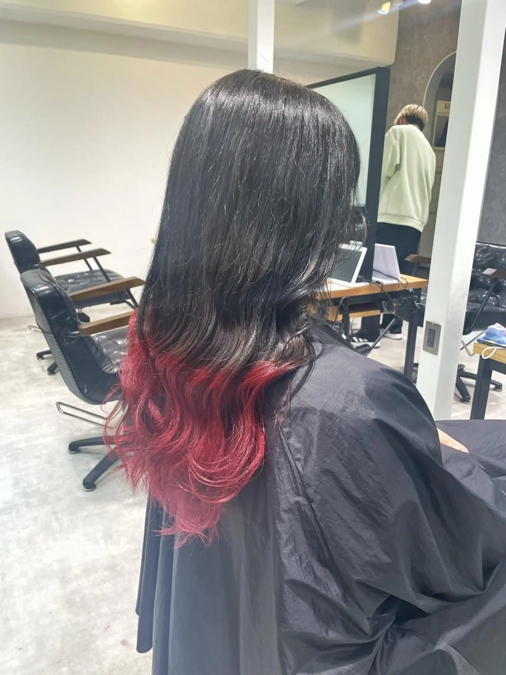 ロング カラー 田中大星 /ボブ 縮毛矯正のヘアスタイル