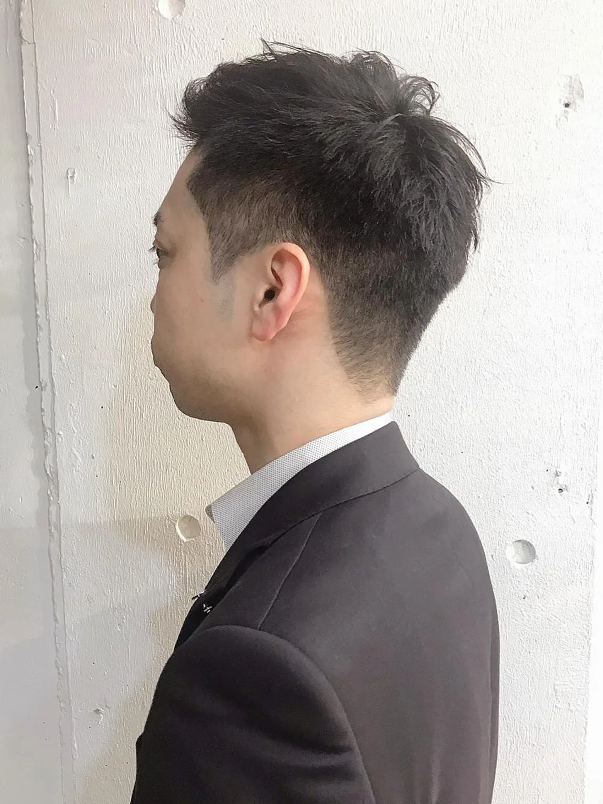 メンズ ビジネス カット サイトウ ジュンヤのヘアスタイル