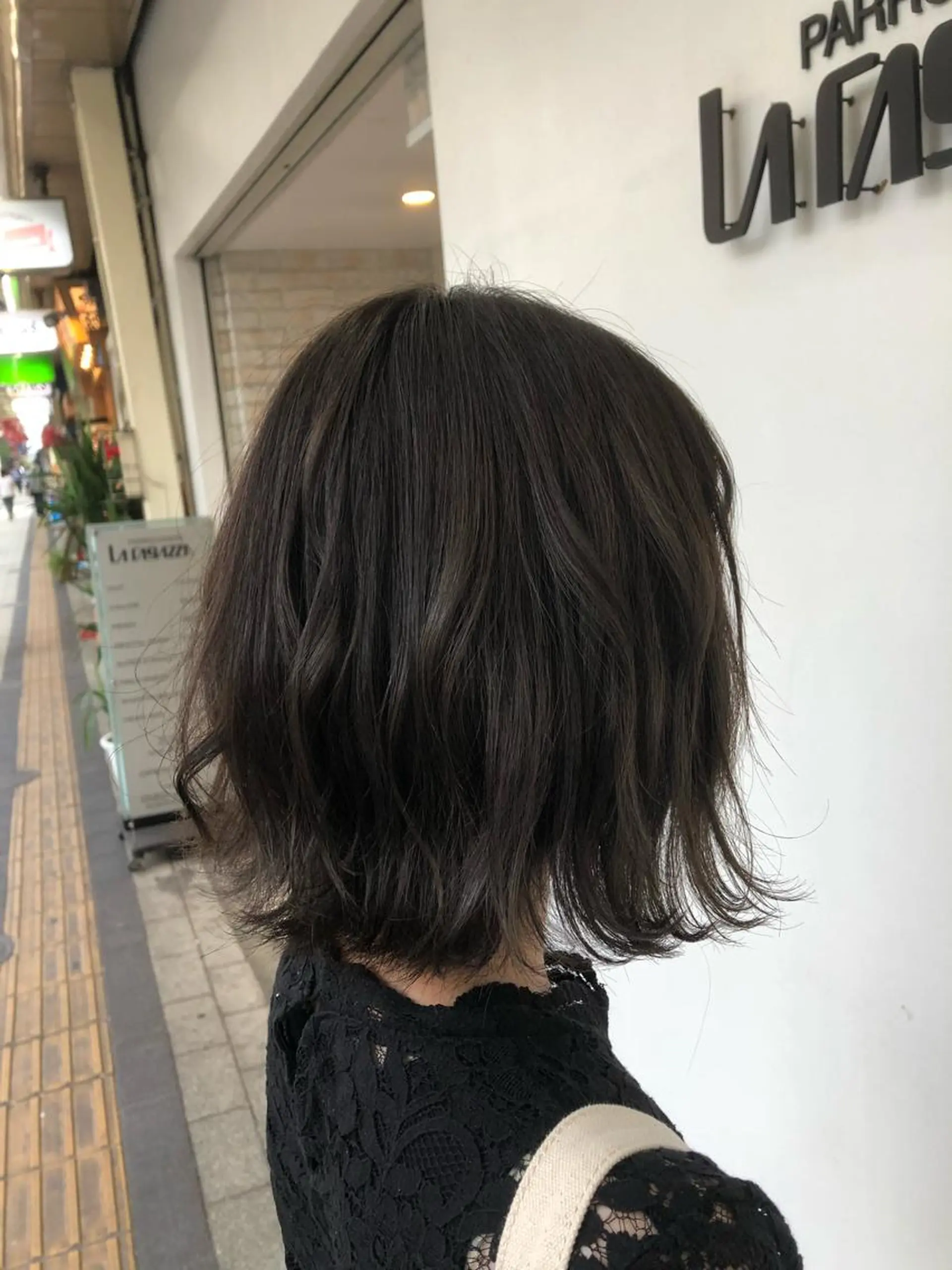 ショート カラー ブリーチ ブリーチなしカラー 東條 克義のヘアスタイル